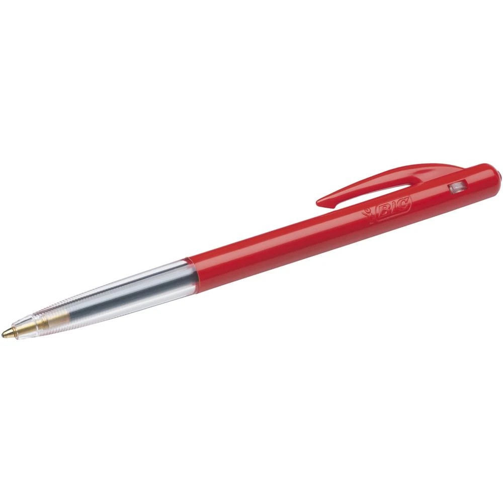 3 BIC Clic Retractable Ballpoint Pens Red 10 Pack, 3 of 7