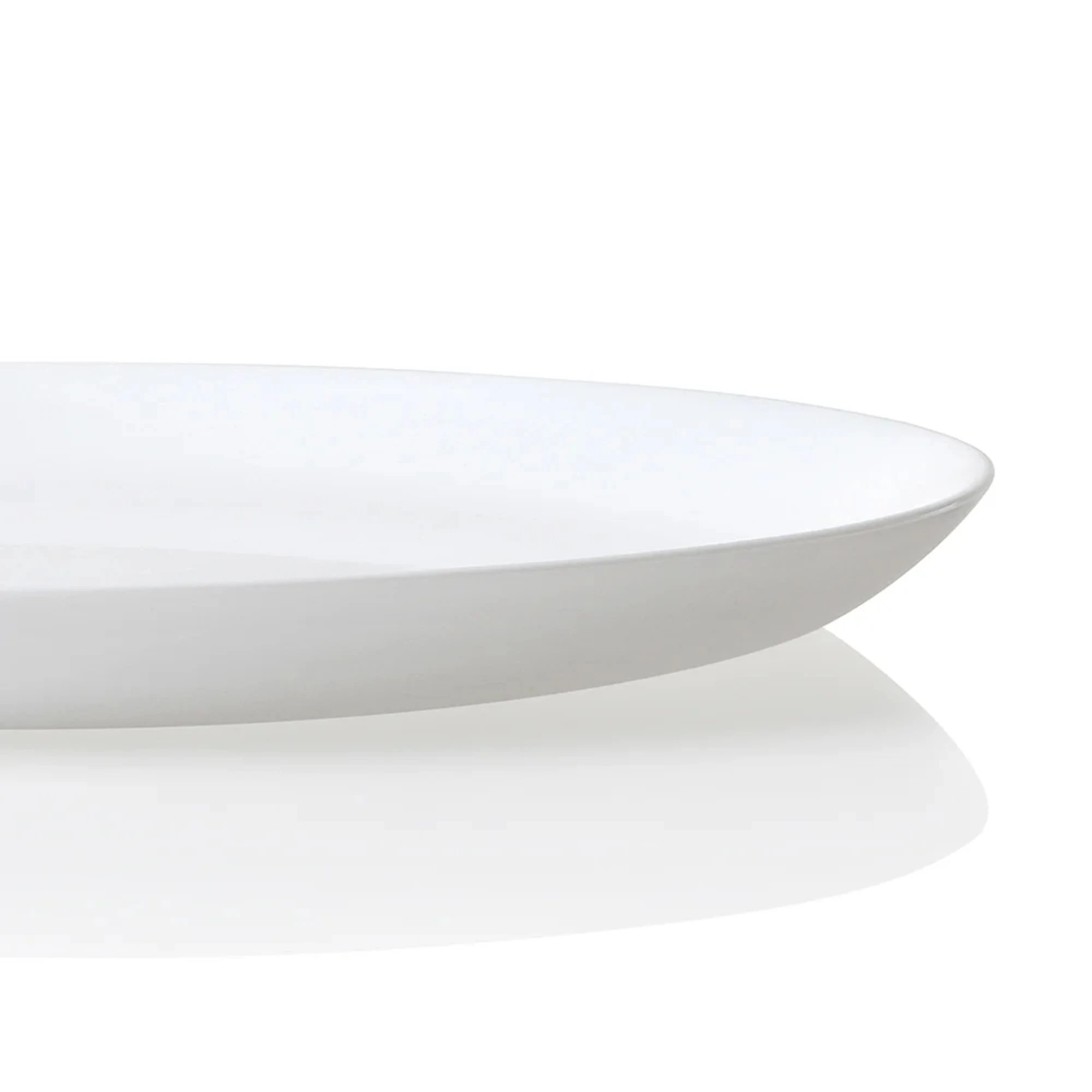 5 Wiltshire White Coupe 12 Piece Glass Dinner Set - White, 5 of 7