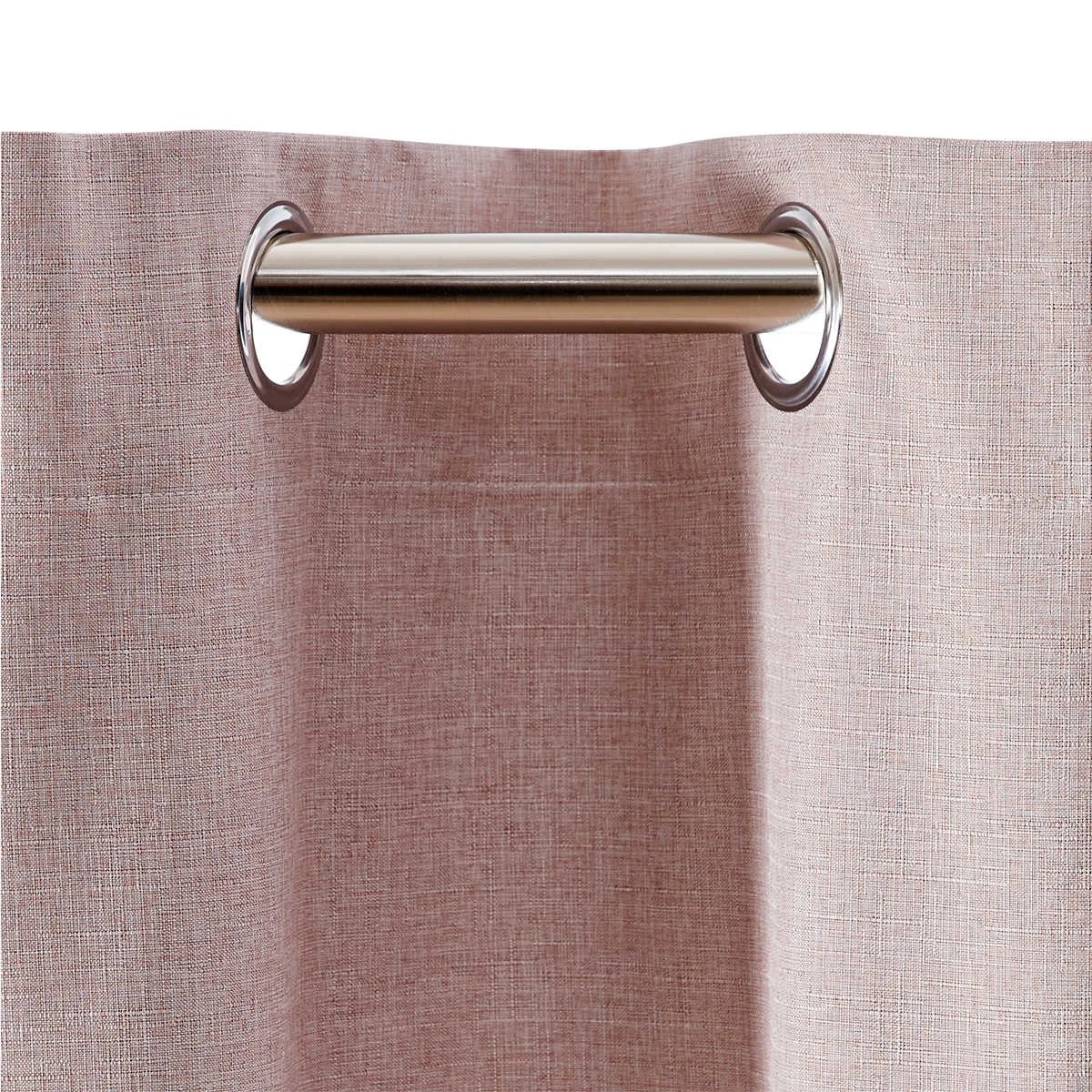 3 Monaco Block Out Curtain - Blush - 120cm  x 213cm, 3 of 6