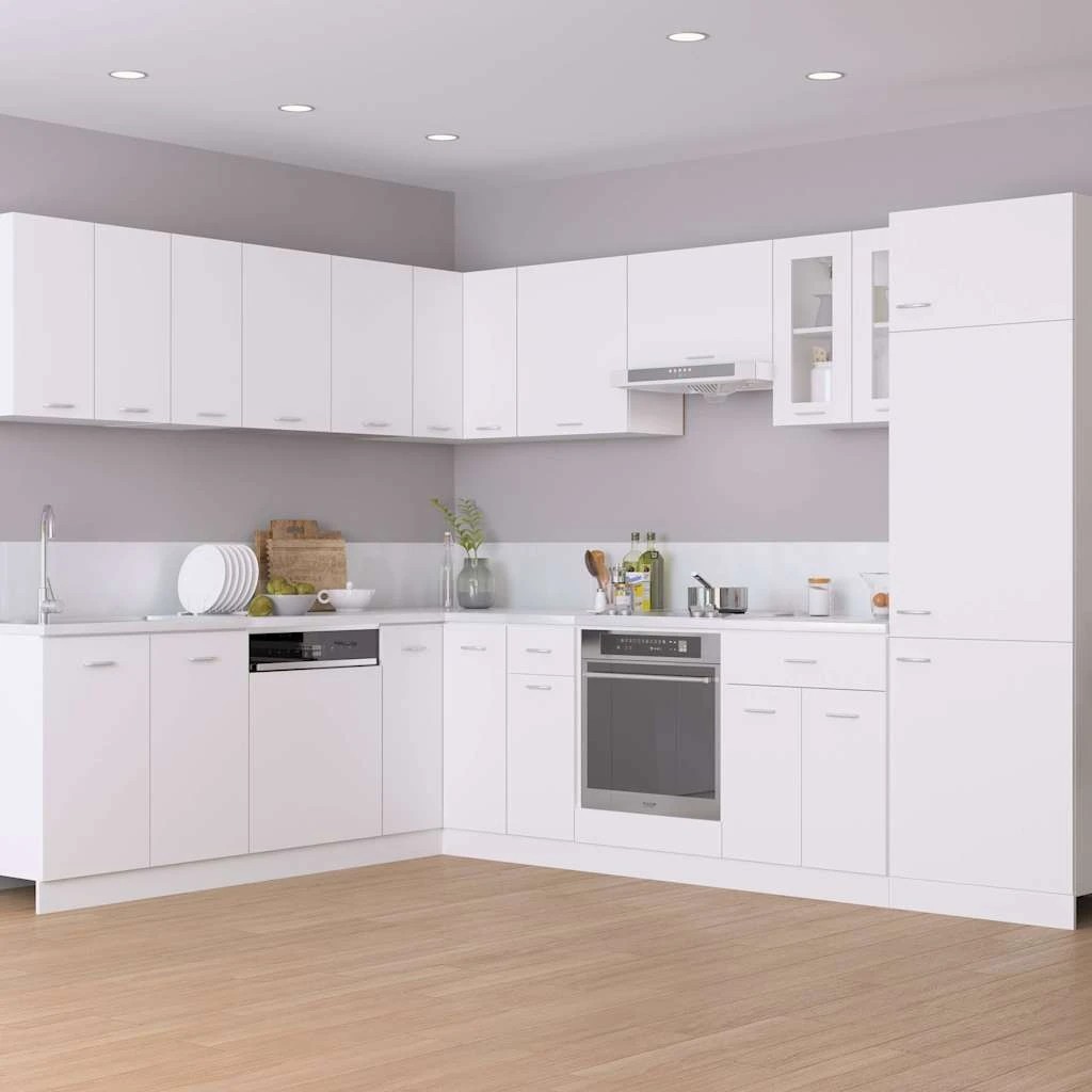3 Vidaxl Kitchen Cabinets Kitchen Cabinet - White, 3 of 9