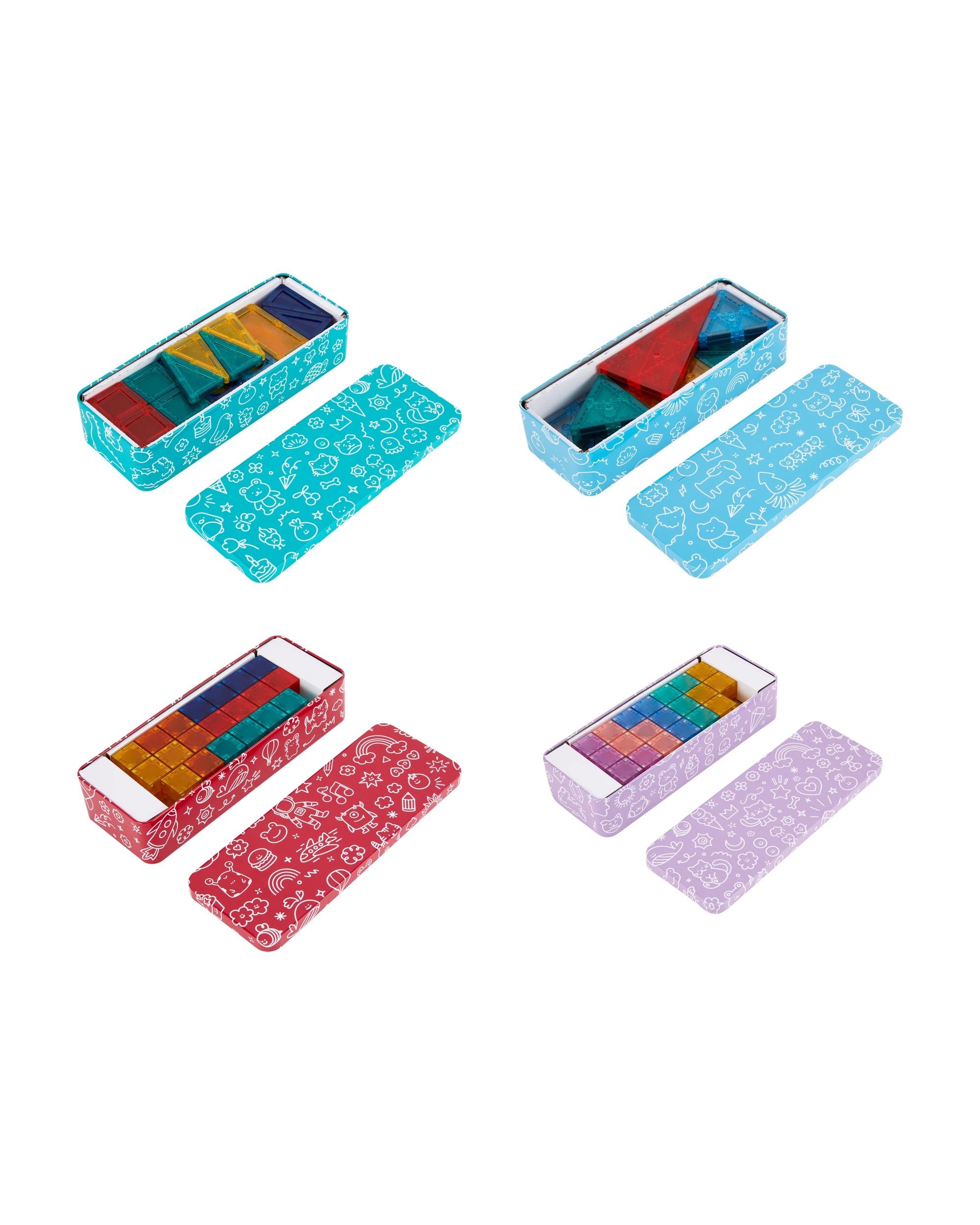 7 Magnetic Tin Set - Assorted, 7 of 9