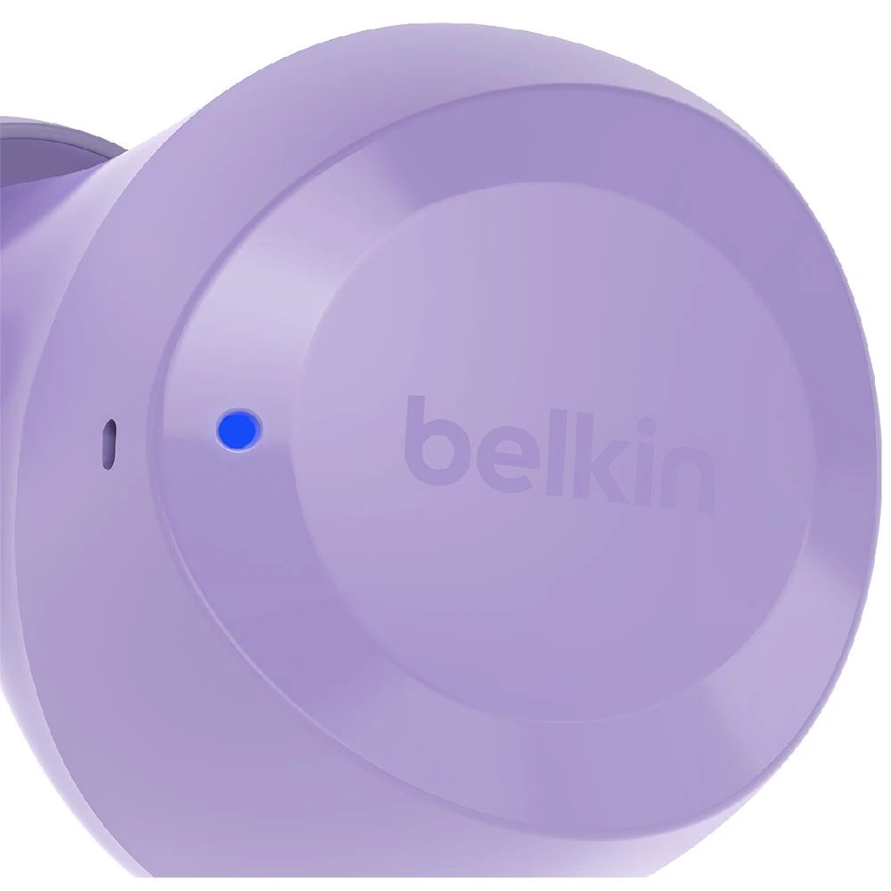 3 Belkin SoundForm Bolt 2 True Wireless Headphones Lavender, 3 of 7