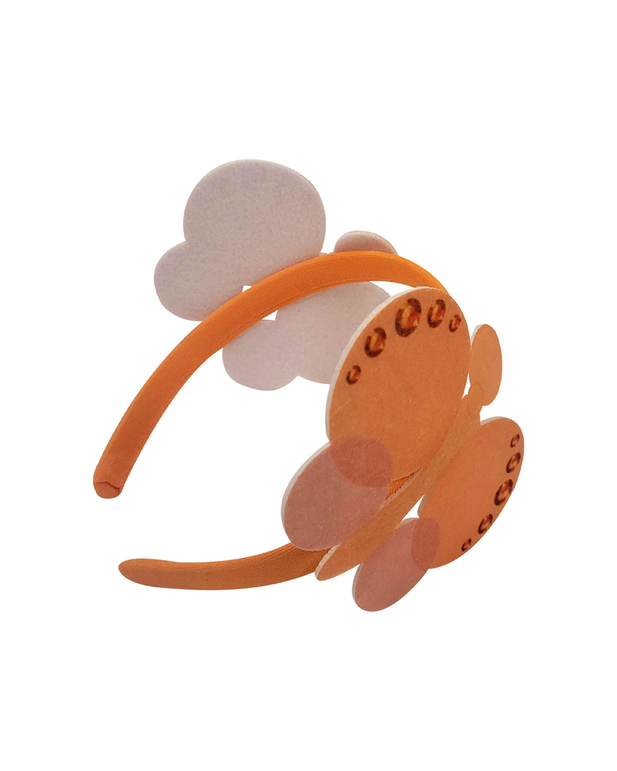 3 Emma Memma Butterfly Headband Hair Accessory Child - Orange, 3 of 3