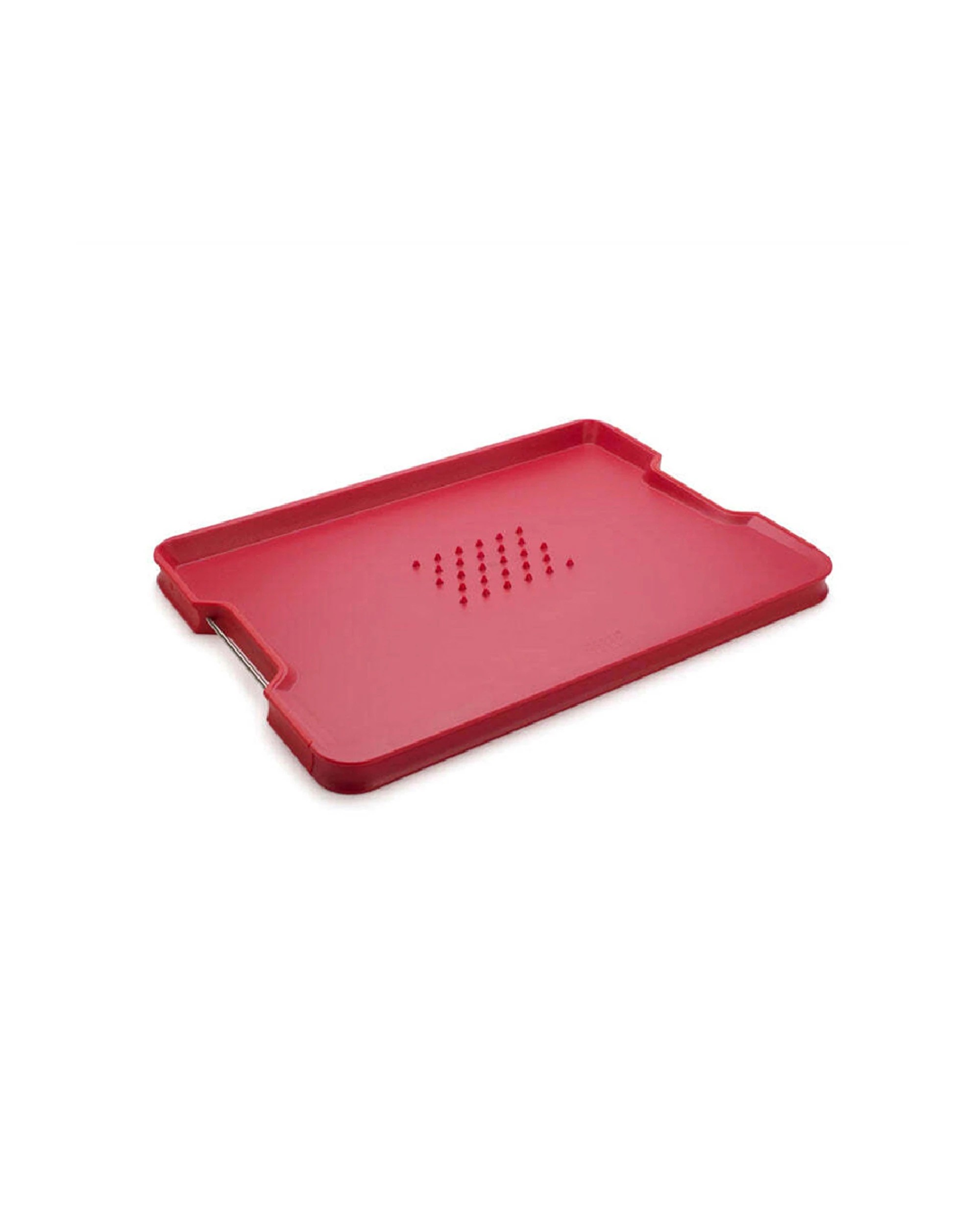 1 Joseph & Joseph Cut&Carve Plus 47cm Chopping Board XL - Red, 1 of 5