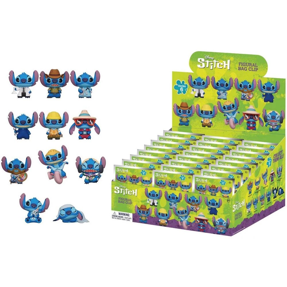 1 PVC Bag Clip Blind Bag Lilo & Stitch Series 6, 1 of 4
