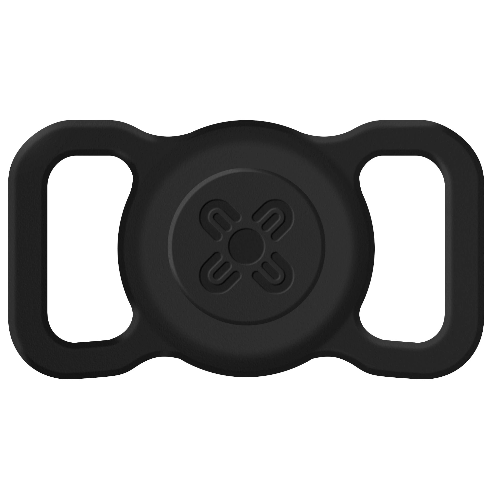 1 Moki Pet Tag - Silicone holder for MokiTag, Black - Black, 1 of 2
