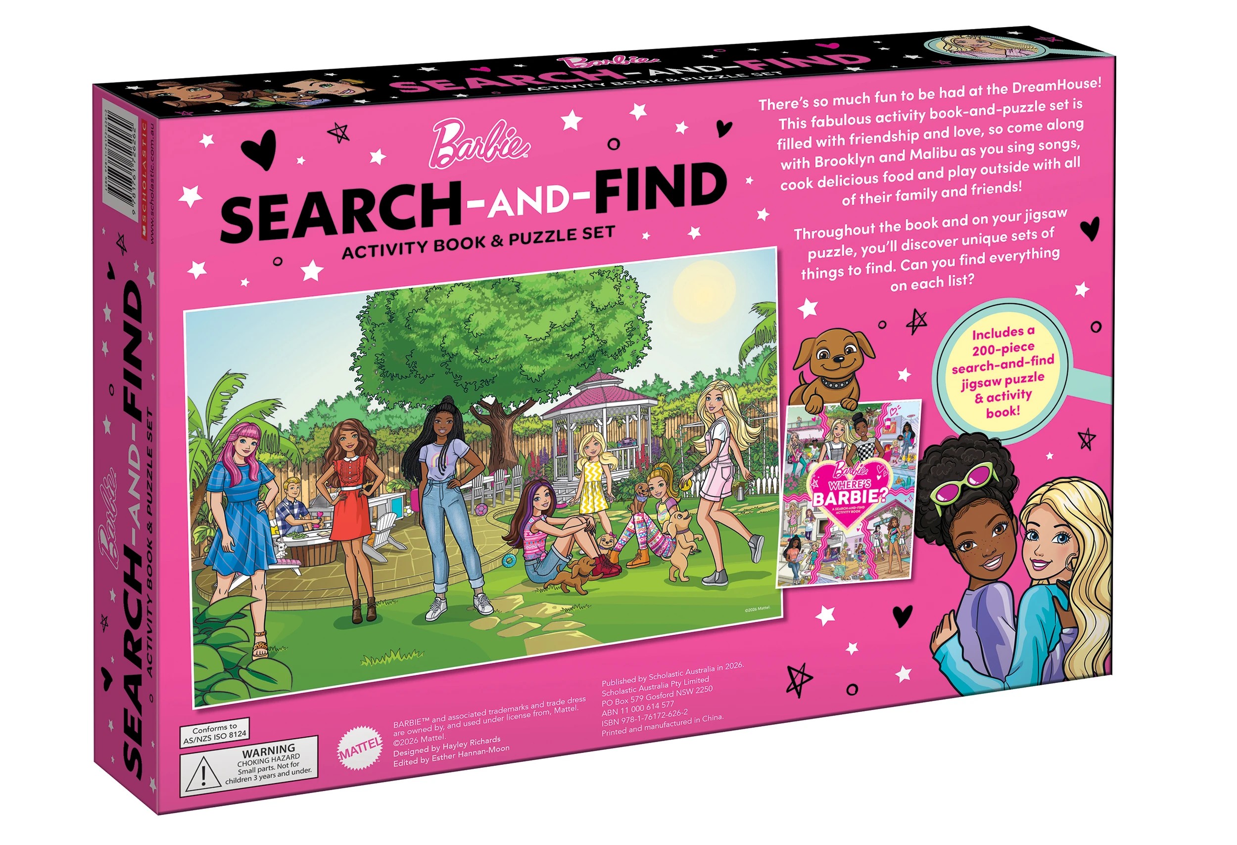 5 Barbie: Search and Find Activity Book and Puzzle Set - Book, 5 of 7