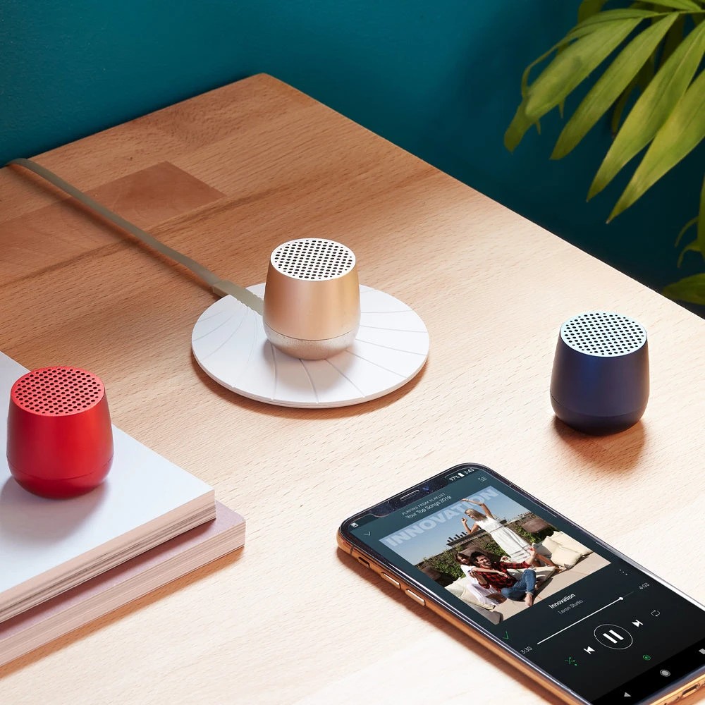 4 Lexon Mino+ Mini Bluetooth Speaker - Metallic, 4 of 5
