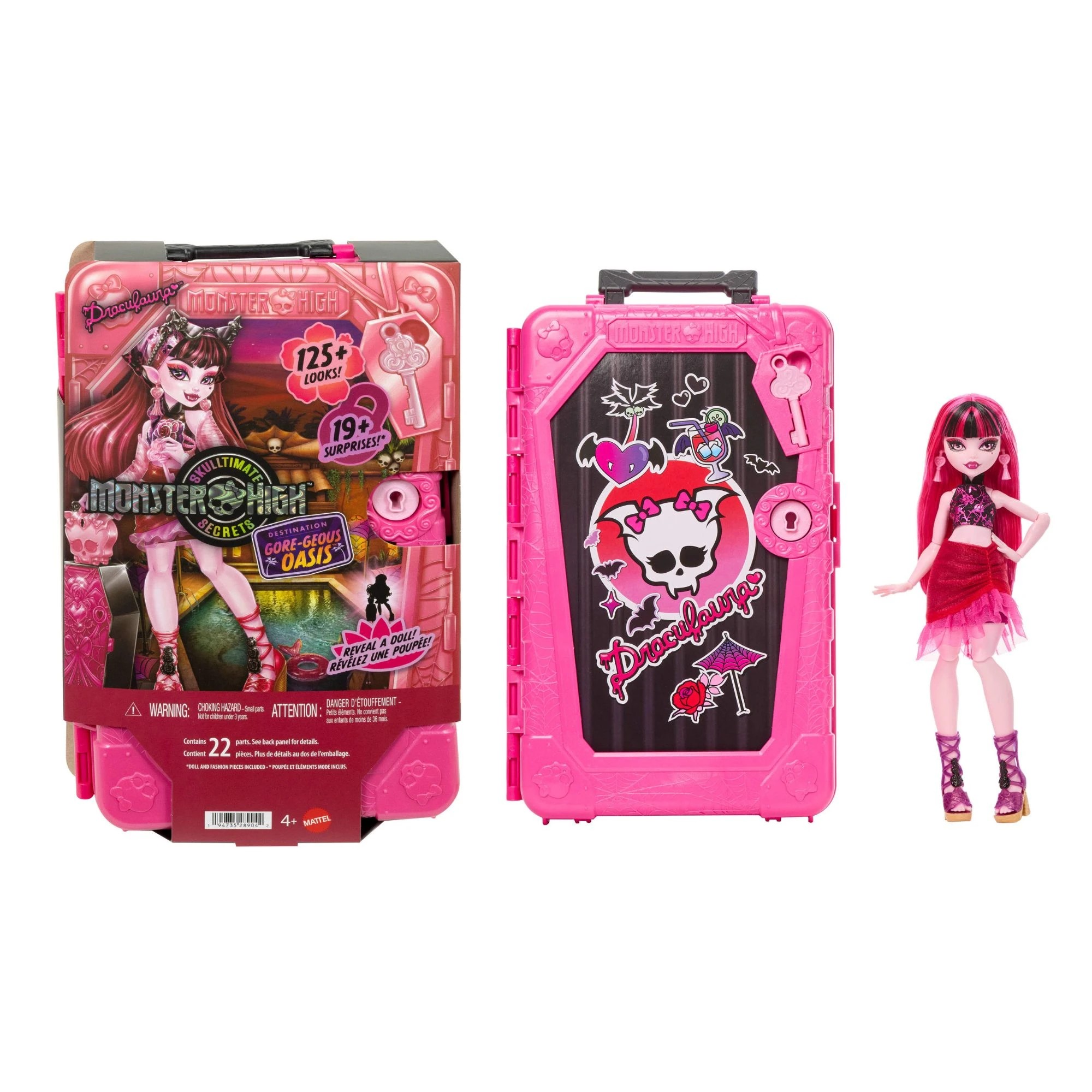 1 Monster High Skulltimate Secrets Gore-geous Oasis Draculaura Playset, 1 of 6