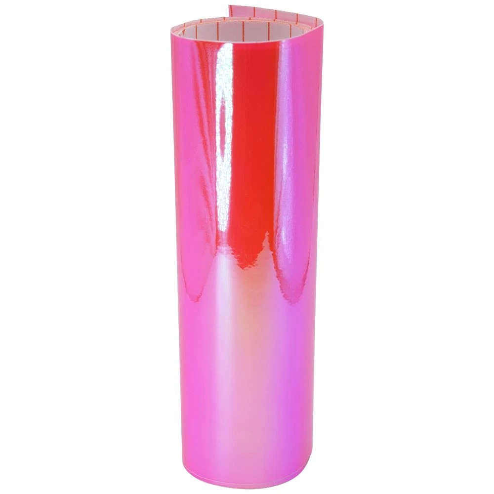 2 Qcut Specialty Vinyl Hot Pink Holographic, 2 of 3