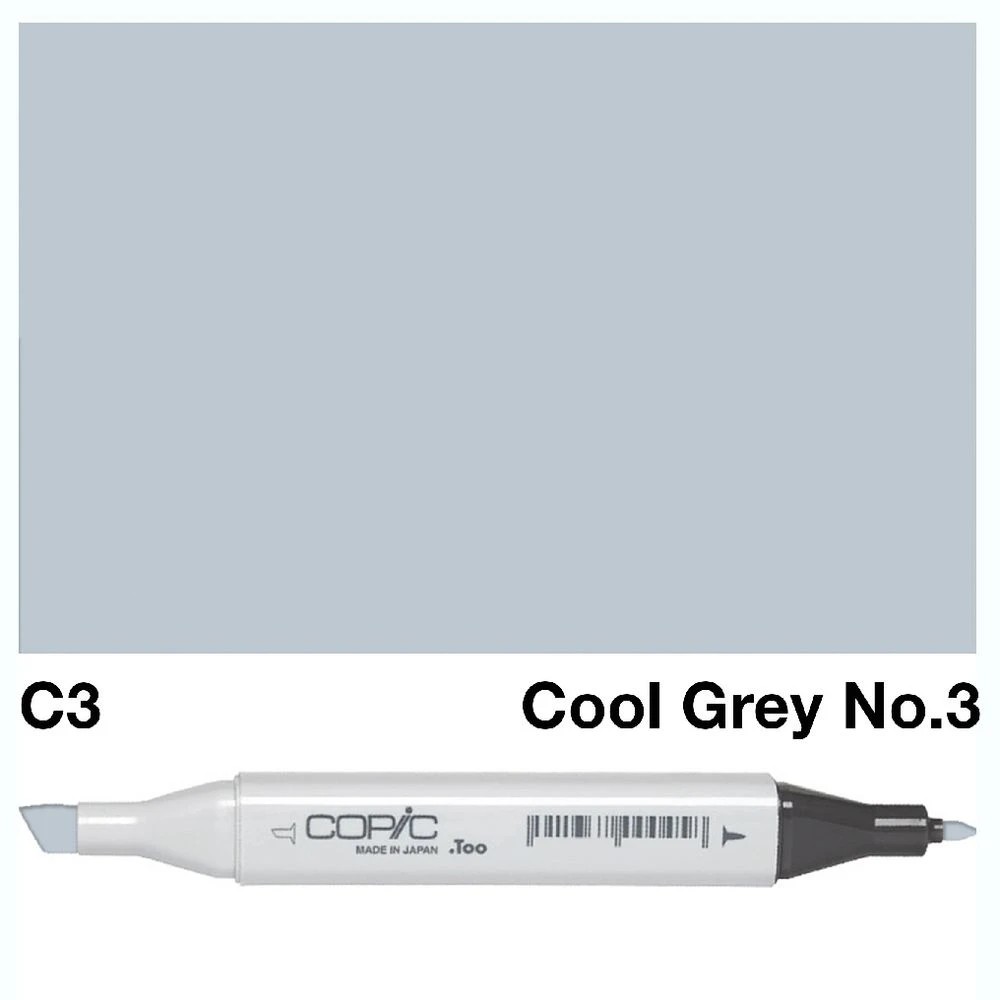 3 Copic Classic Original Dual Nib Marker C3 Cool Grey, 3 of 3