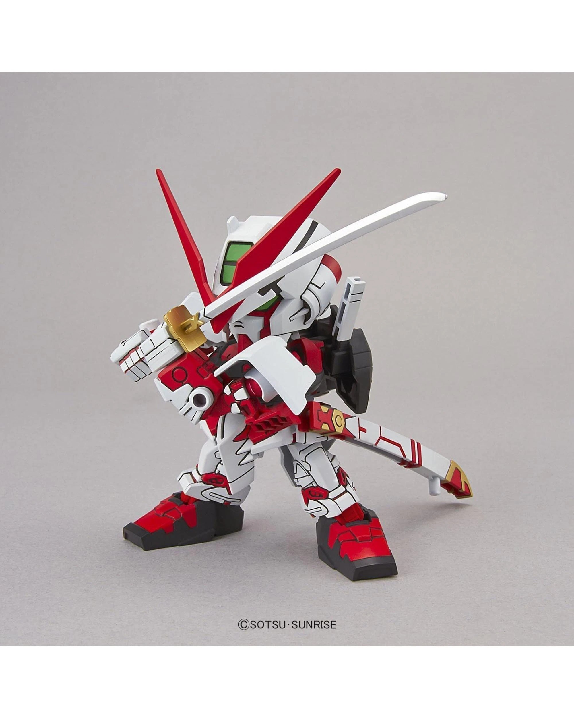 4 Bandai Gundam SD EX-Standard 007 Gundam Astray Red Frame Model Kit, 4 of 8
