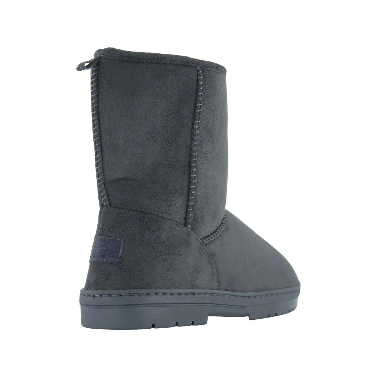 3 Hardsole Slipper Boots Char Grey, 3 of 3
