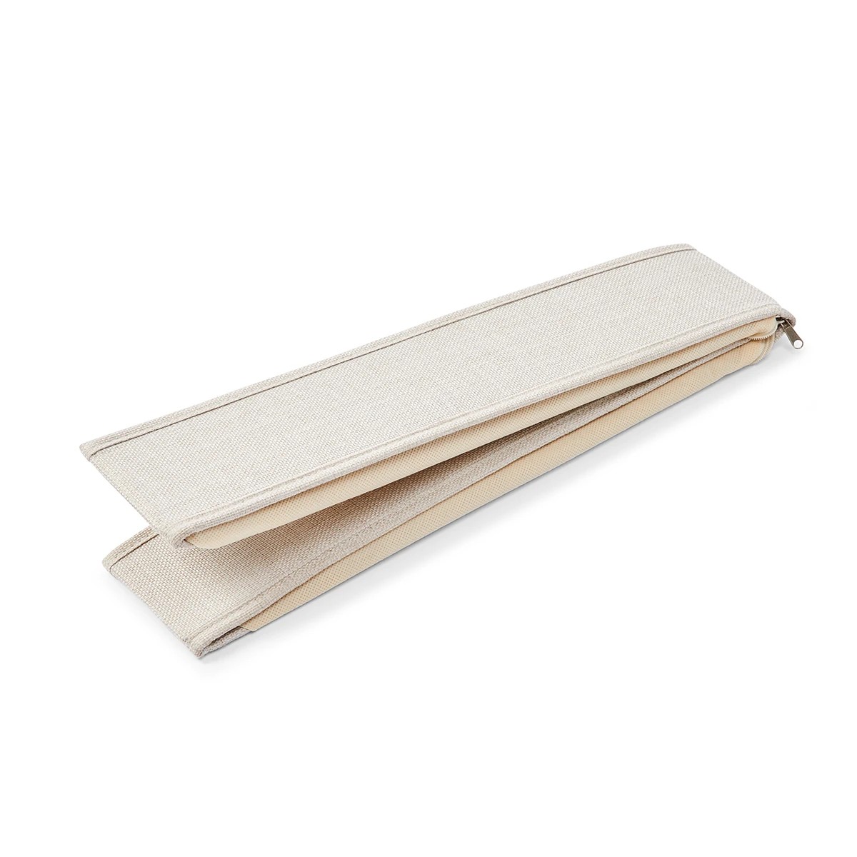 8 Linen Look Multi Grid Organiser - Beige, 8 of 8