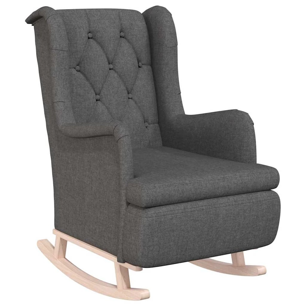 1 vidaXL Armchair Rocking - Grey, 1 of 8