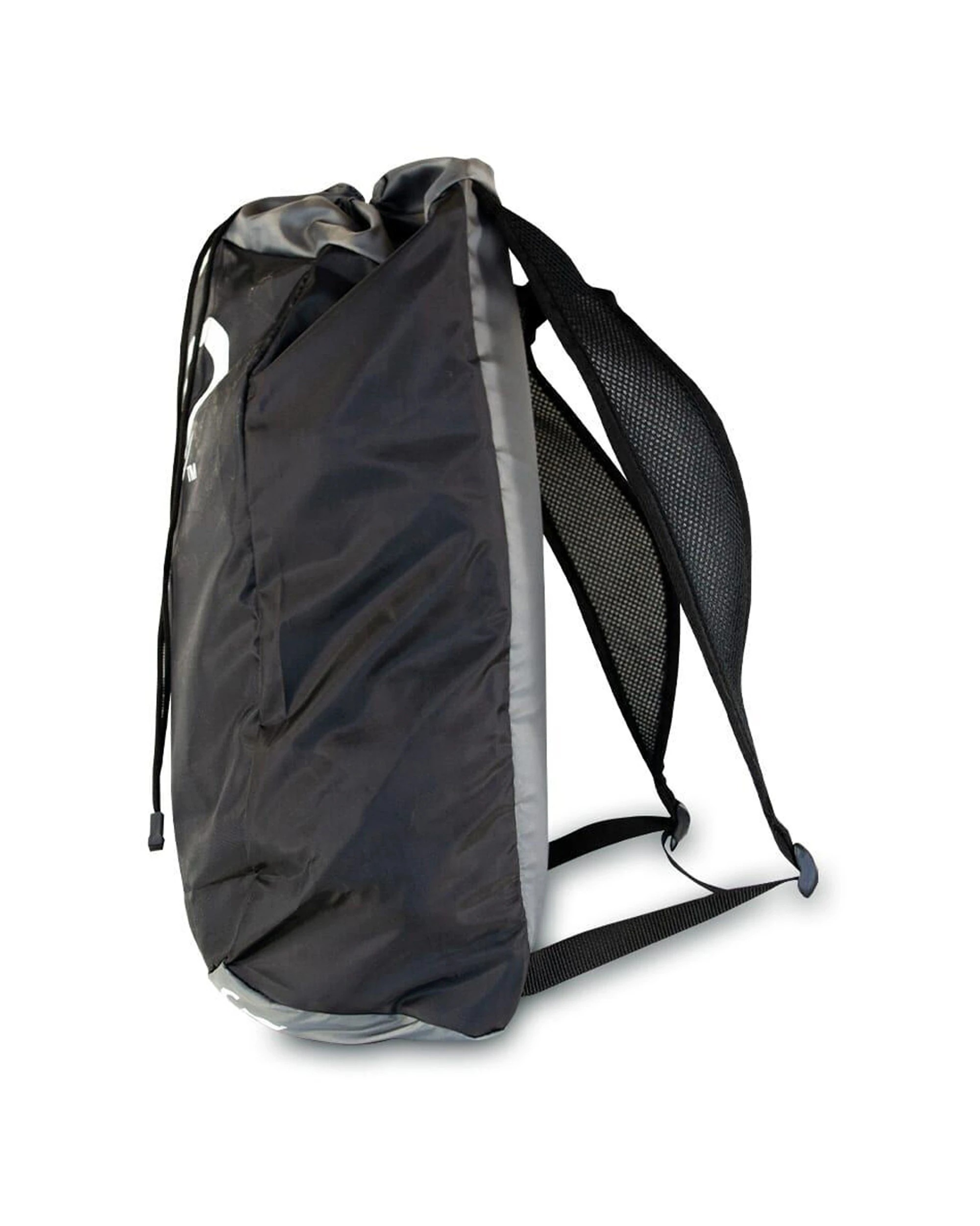 2 Spalding Water Resistant Adult Sackpack Sport Backpack With Drawstring - Black, 2 of 3