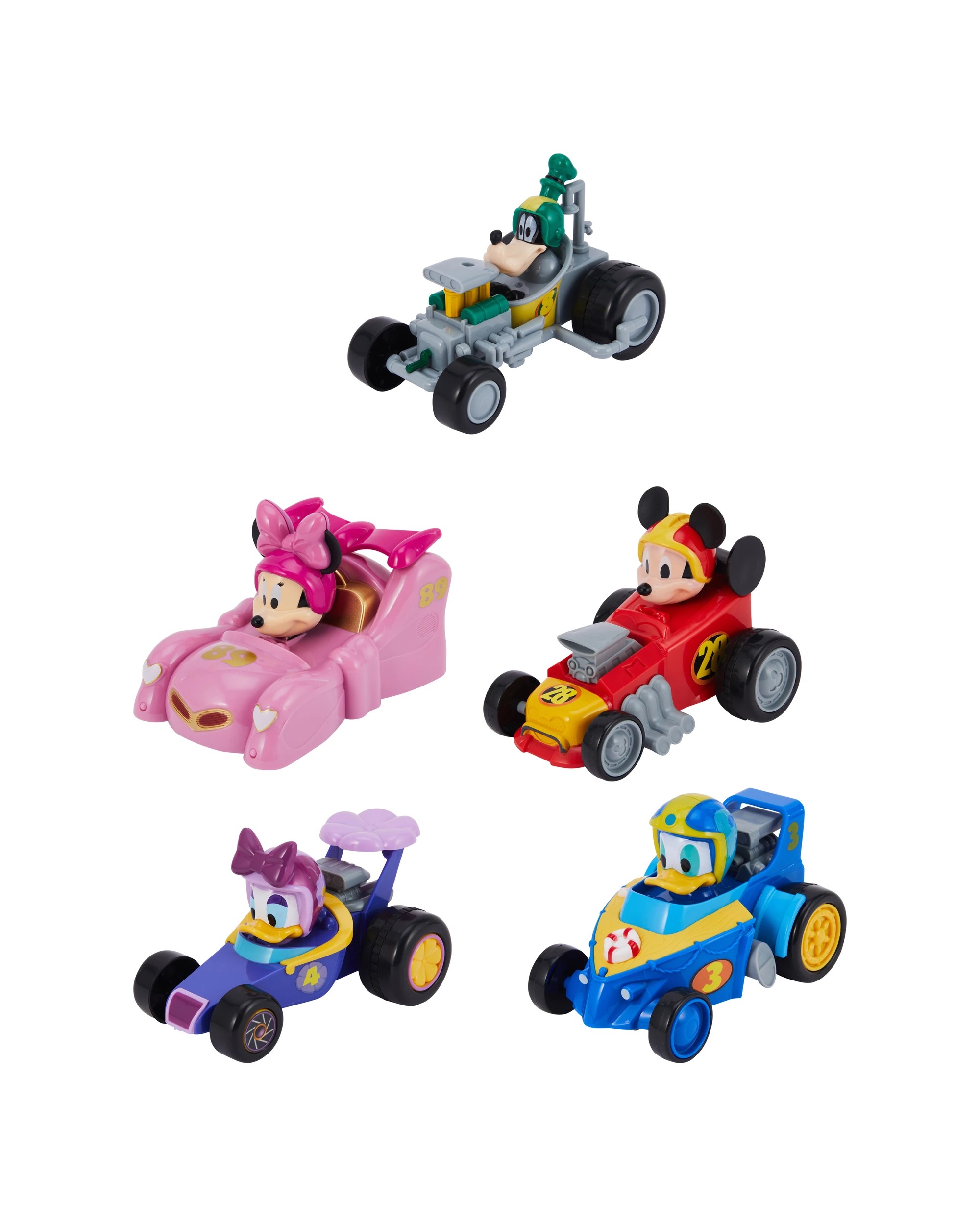 2 Disney Mickey Mouse and Friends Race Car - Assorted, 2 of 6