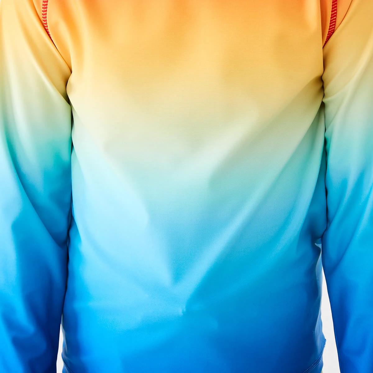 4 Ombre Long Sleeve Rash Vest Ombre, 4 of 8