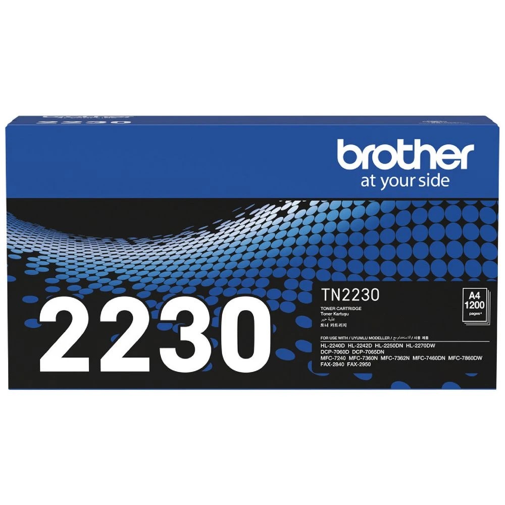 1 Brother TN 2230 Toner Cartridge Black, 1 of 2