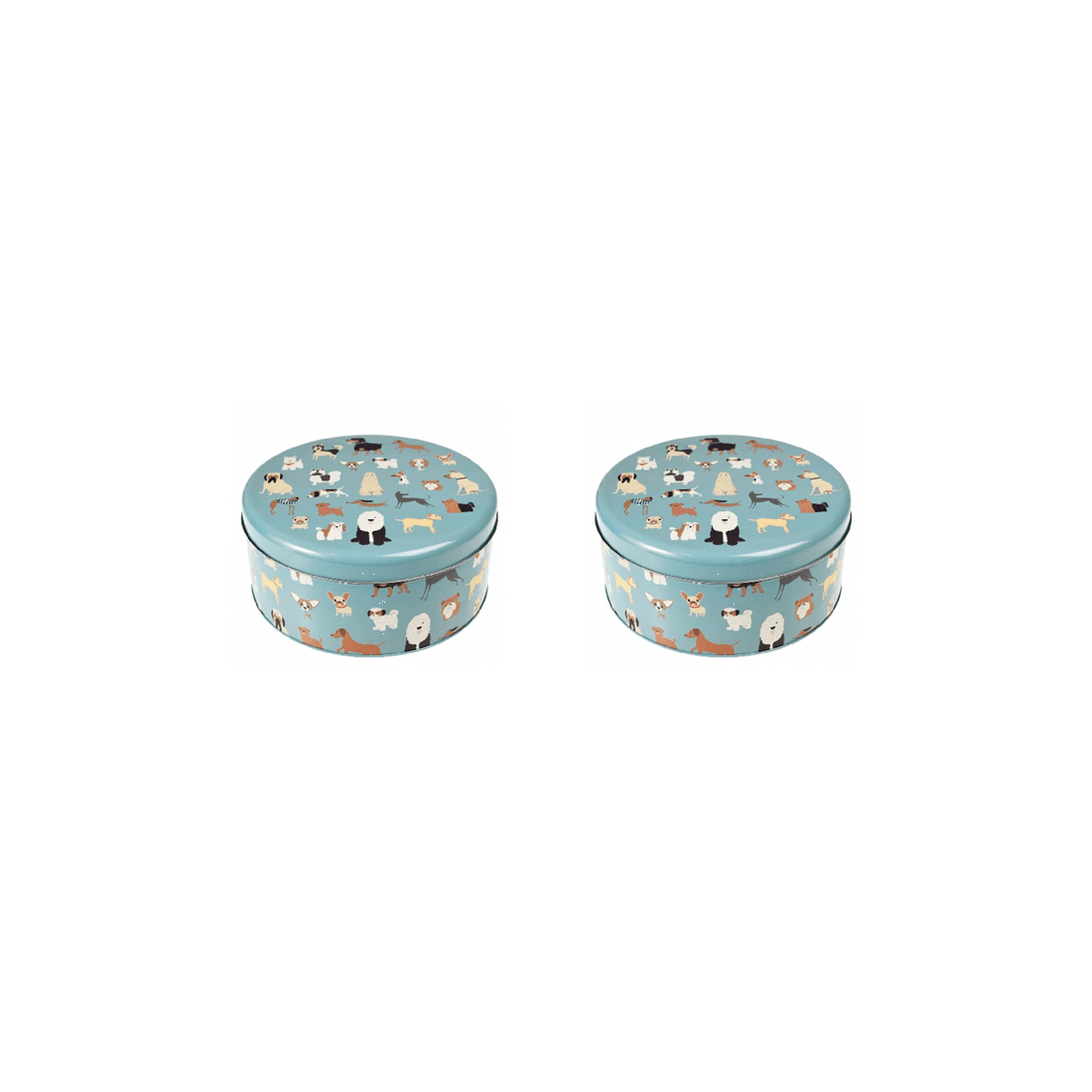 1 Rex London Cake Tin Kitchen Storage Round 24cm - Best In Show 2PK Metal
 - multi, 1 of 4