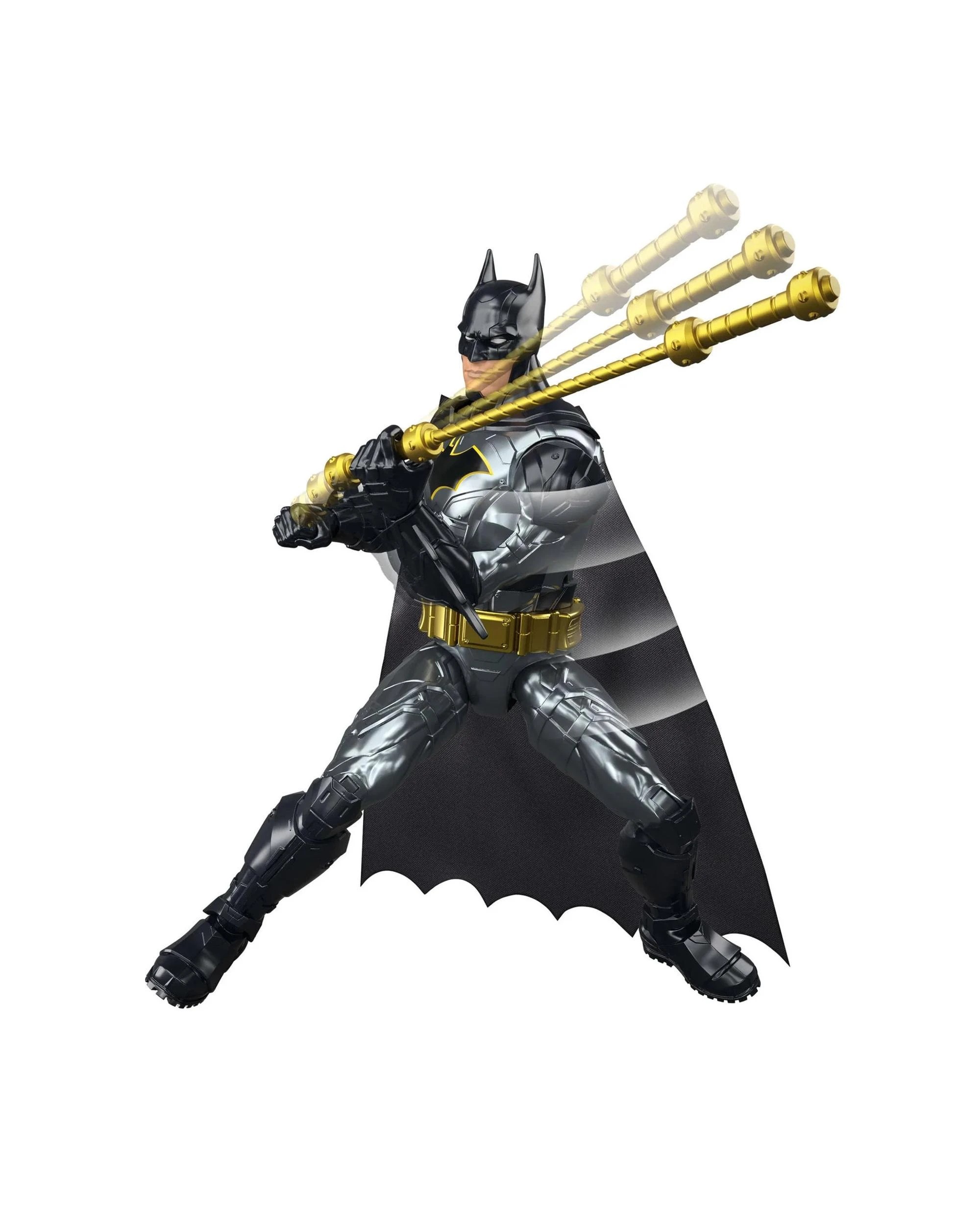 4 DC Batman Crime Crusher Batman Figure, 4 of 4