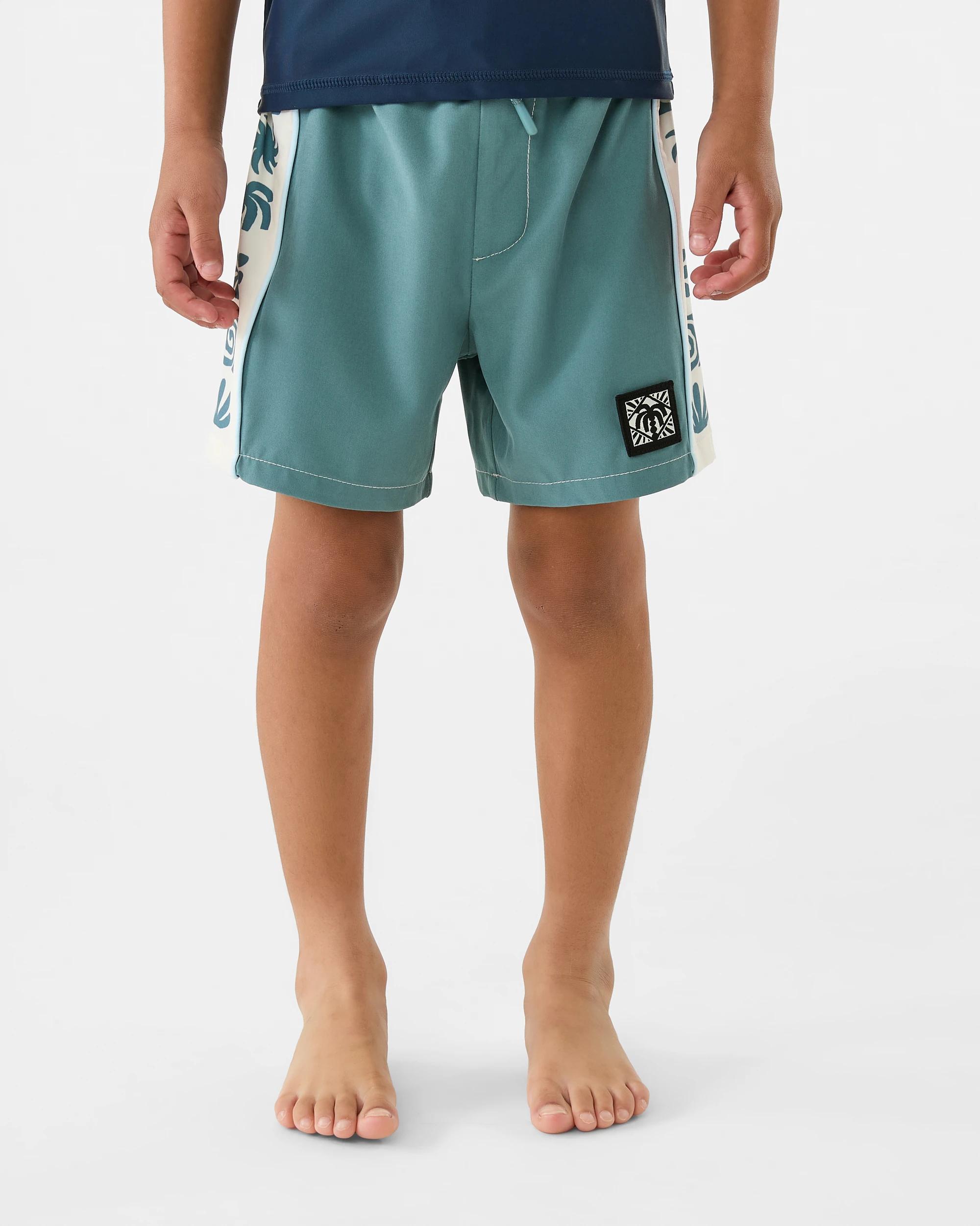 1 Panel Bind Boardshorts Gbln Blue, 1 of 6