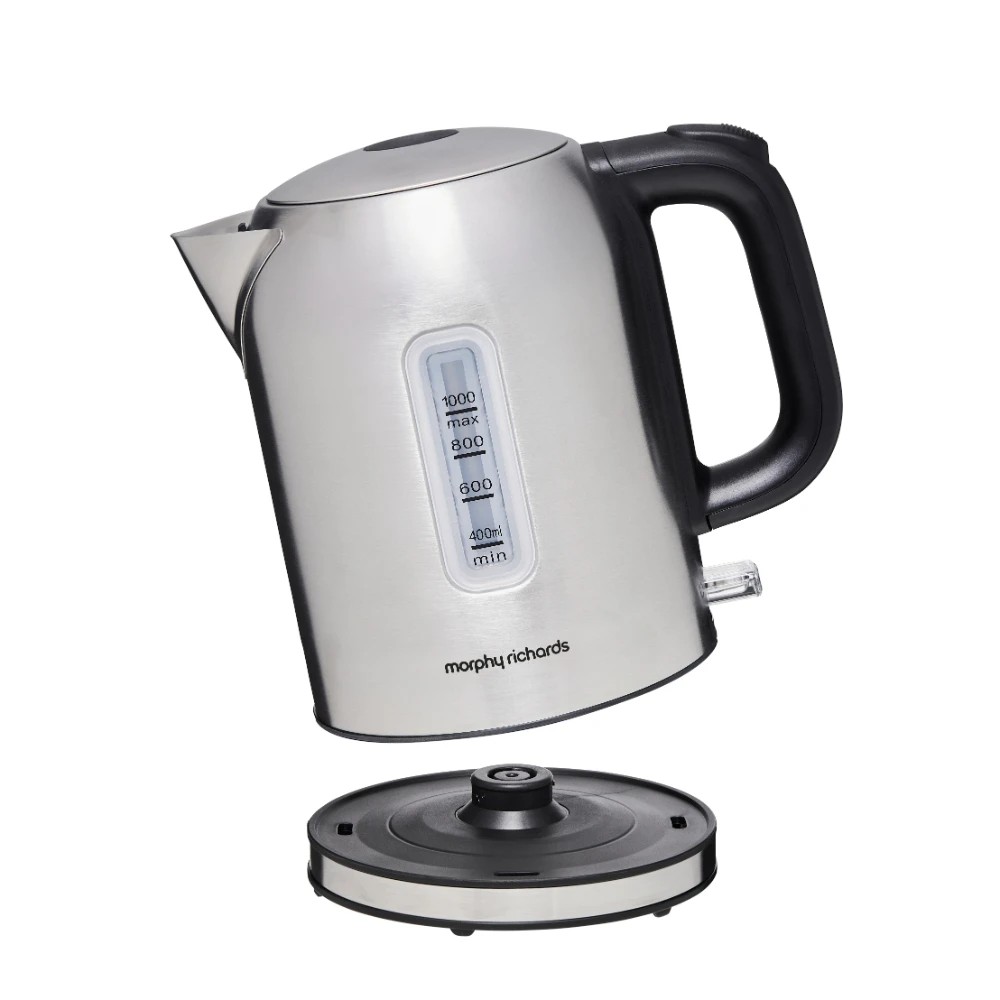 3 Morphy Richards 1L Equip Kettle & 2 Slice Toaster - Silver, 3 of 4
