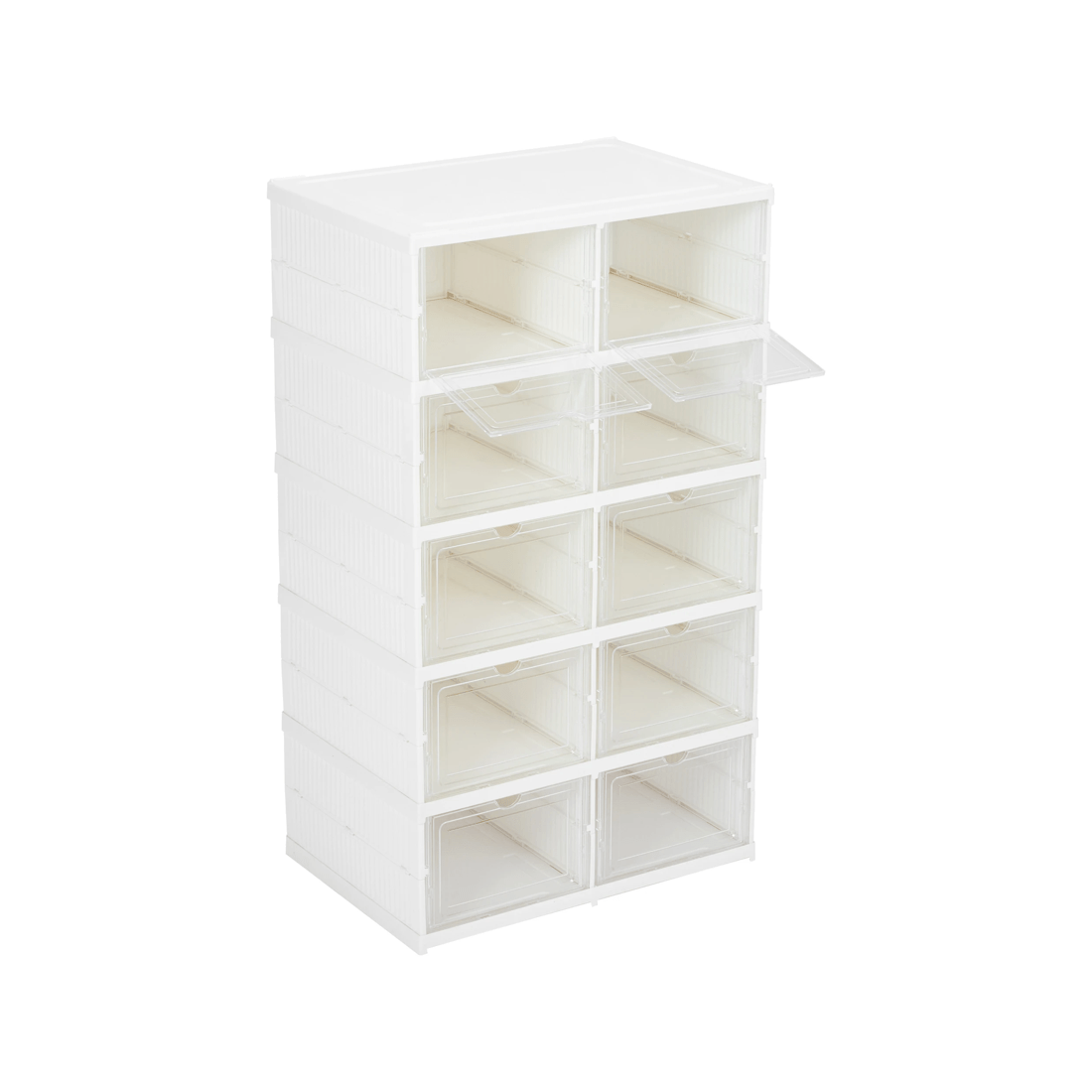 7 10 Tier Collapsible Shoe Box, 7 of 9