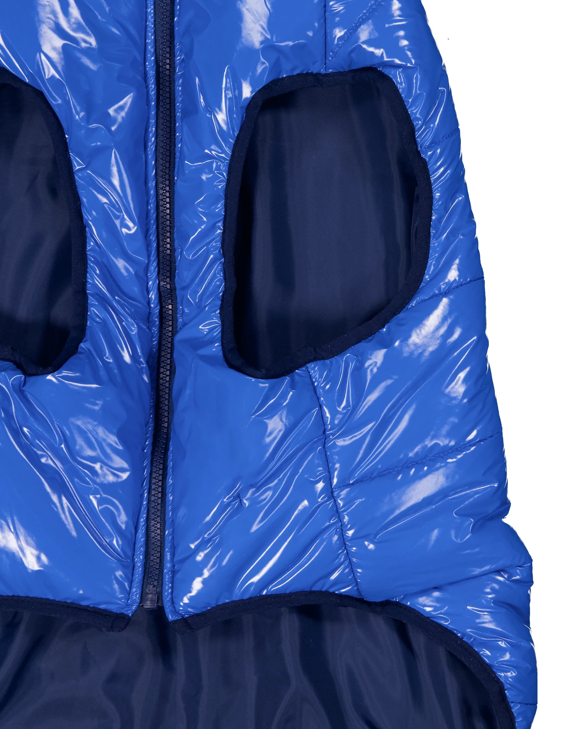7 Pet Shine Puffer - Extra Extra Large, Blue and Navy, 7 of 10