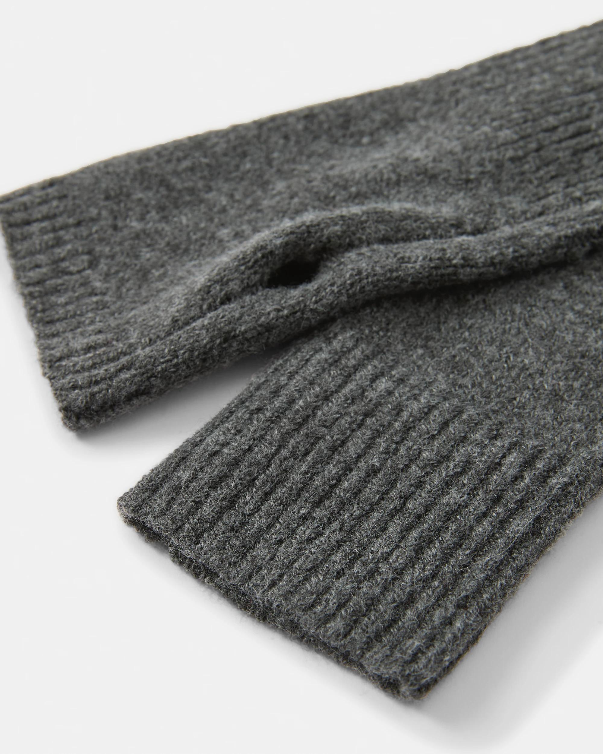 3 Fine Knit Gloves Gry Chmrle, 3 of 3