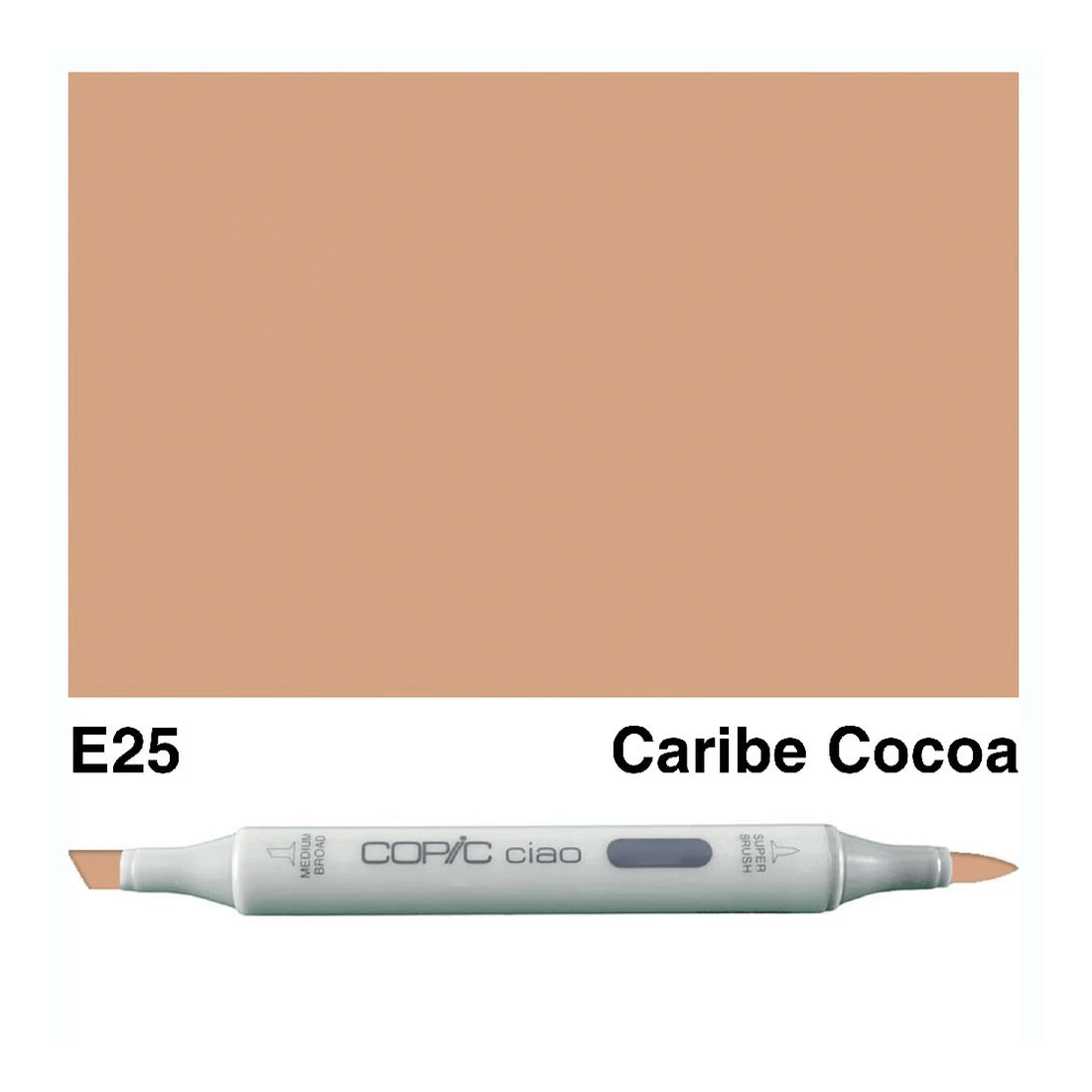 Copic Ciao Dual Nib Marker E25 Caribe Cocoa - Kmart
