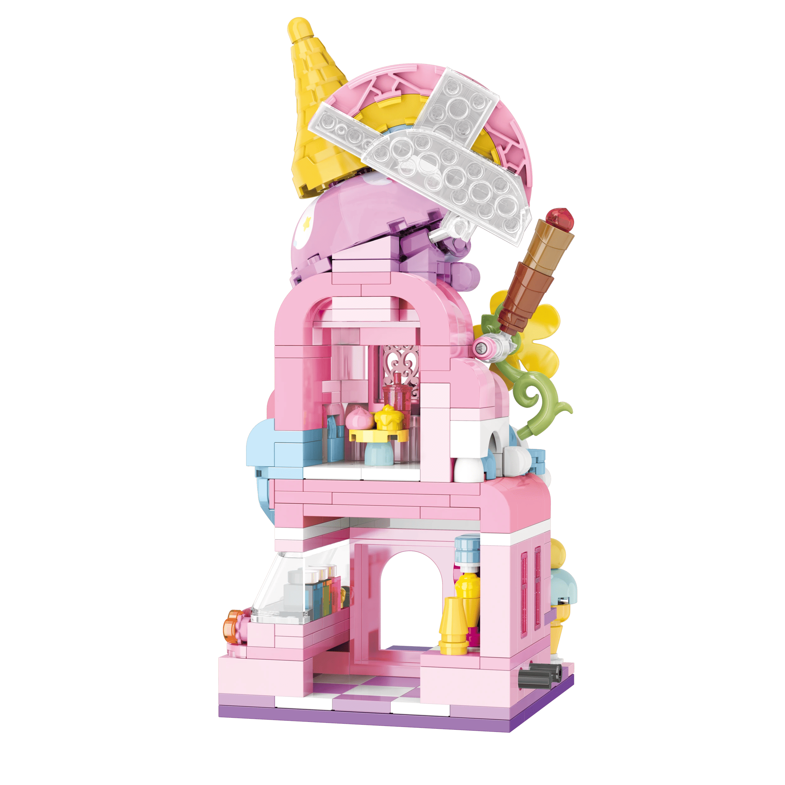 6 Mini Blocks Building Series Playset - Assorted, 6 of 9
