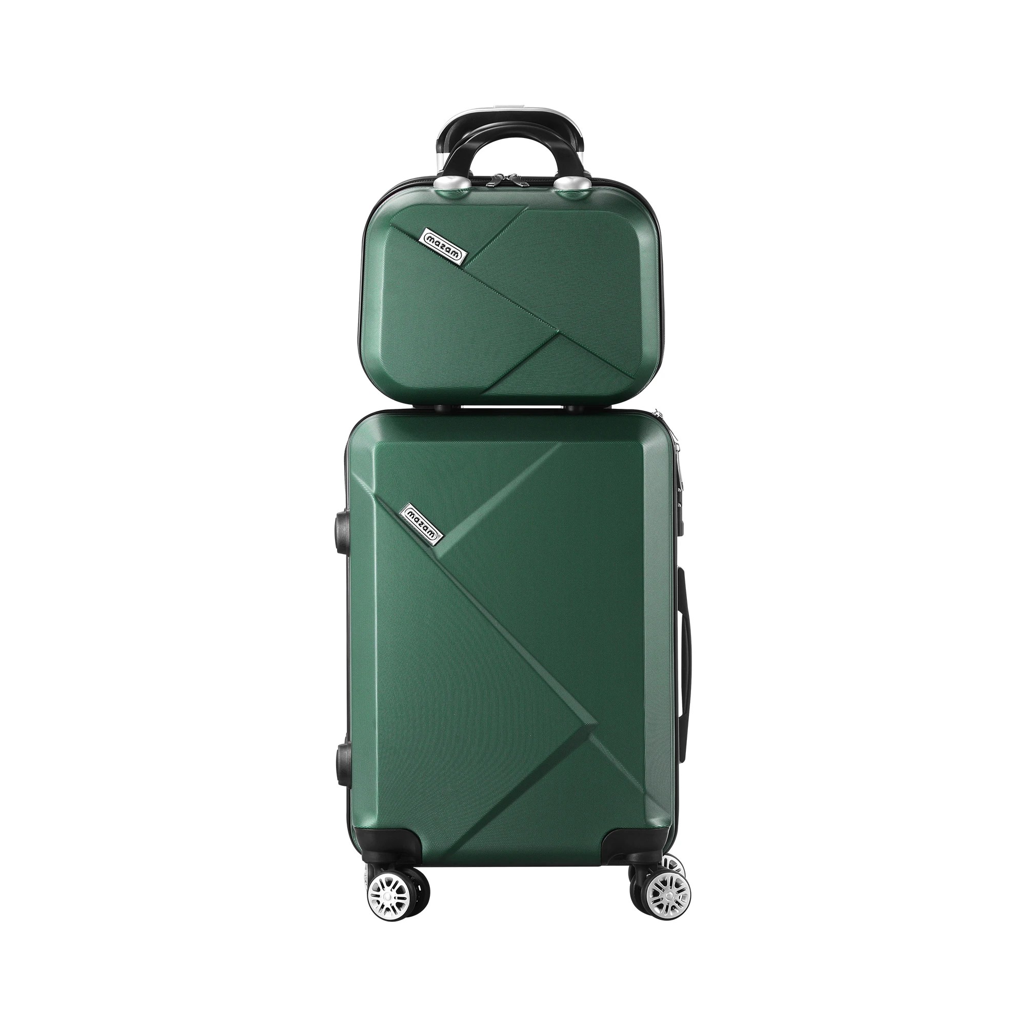 6 Mazam 2PCS Luggage Suitcase Trolley Set - Green, 6 of 7