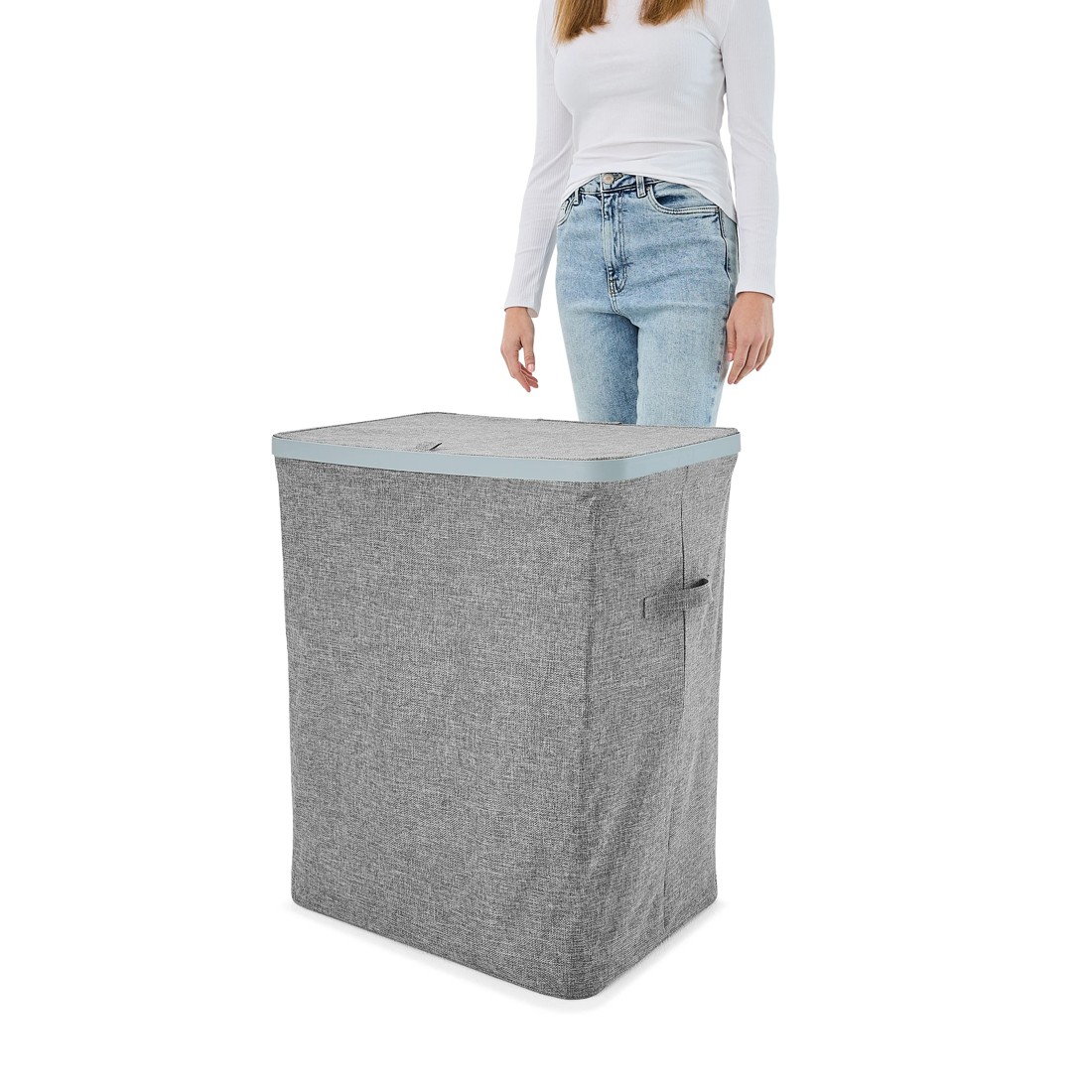 2 Dual Section Laundry Hamper, 2 of 10