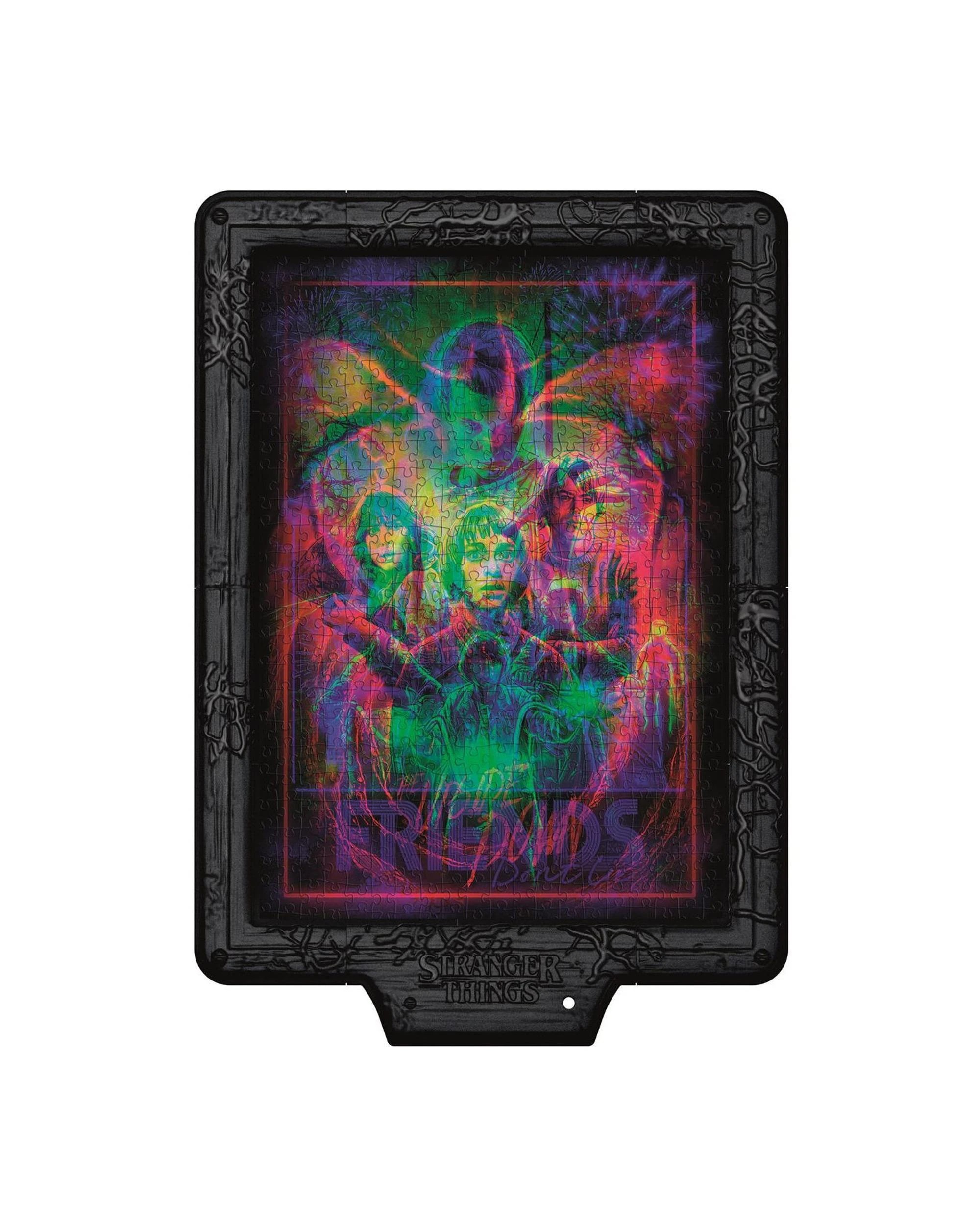 3 Clementoni The Metamorphic Art Collection Stranger Things The Upside Down 520 Piece Jigsaw Puzzle, 3 of 6