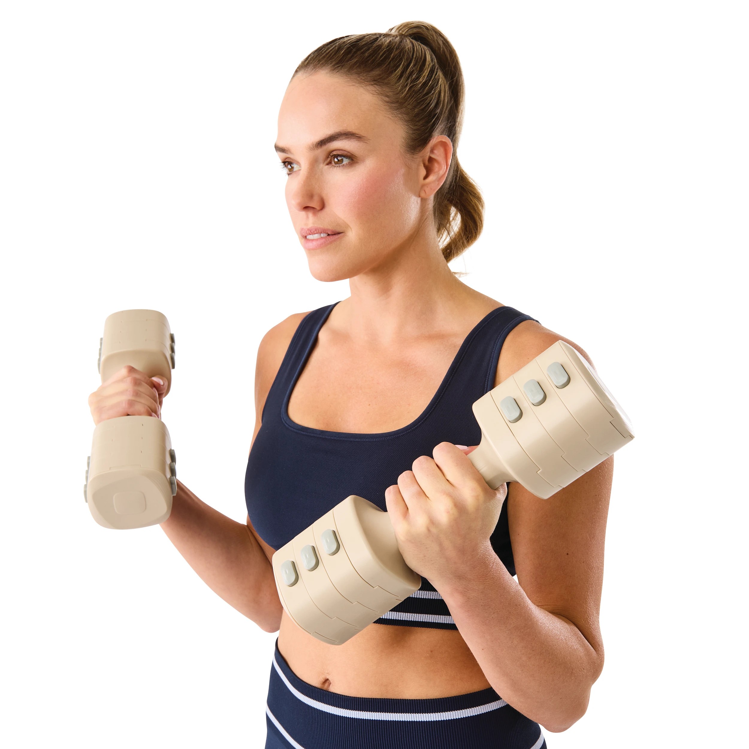 3 2-in-1 Adjustable Kettlebell and Dumbbell Set, 3 of 10