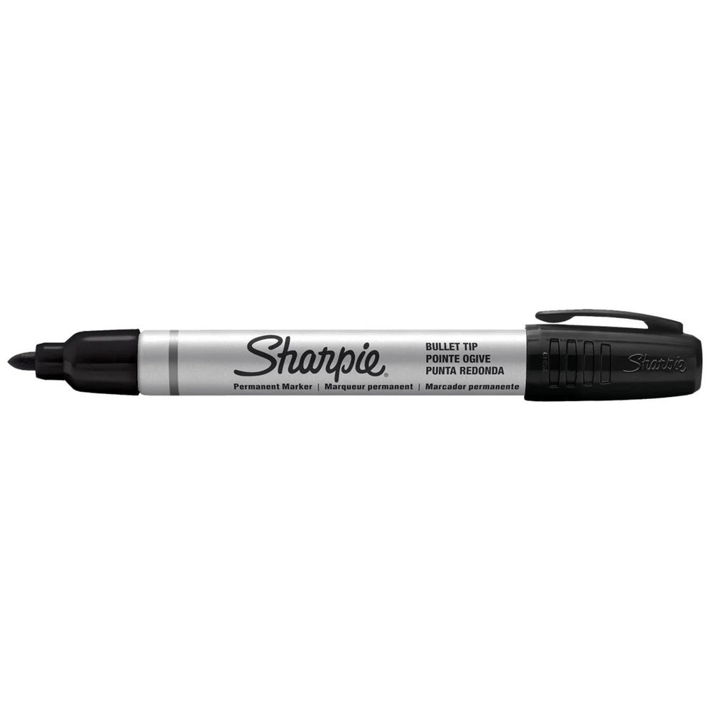 2 Sharpie Metal Permanent Marker Bullet Tip Black 12 Pack, 2 of 8