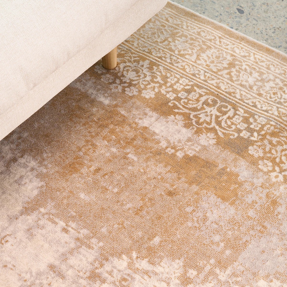 4 Common Ground Rugs Tempo Demi 230x160cm - Medium NZ Wool Rug - Beige, 4 of 7