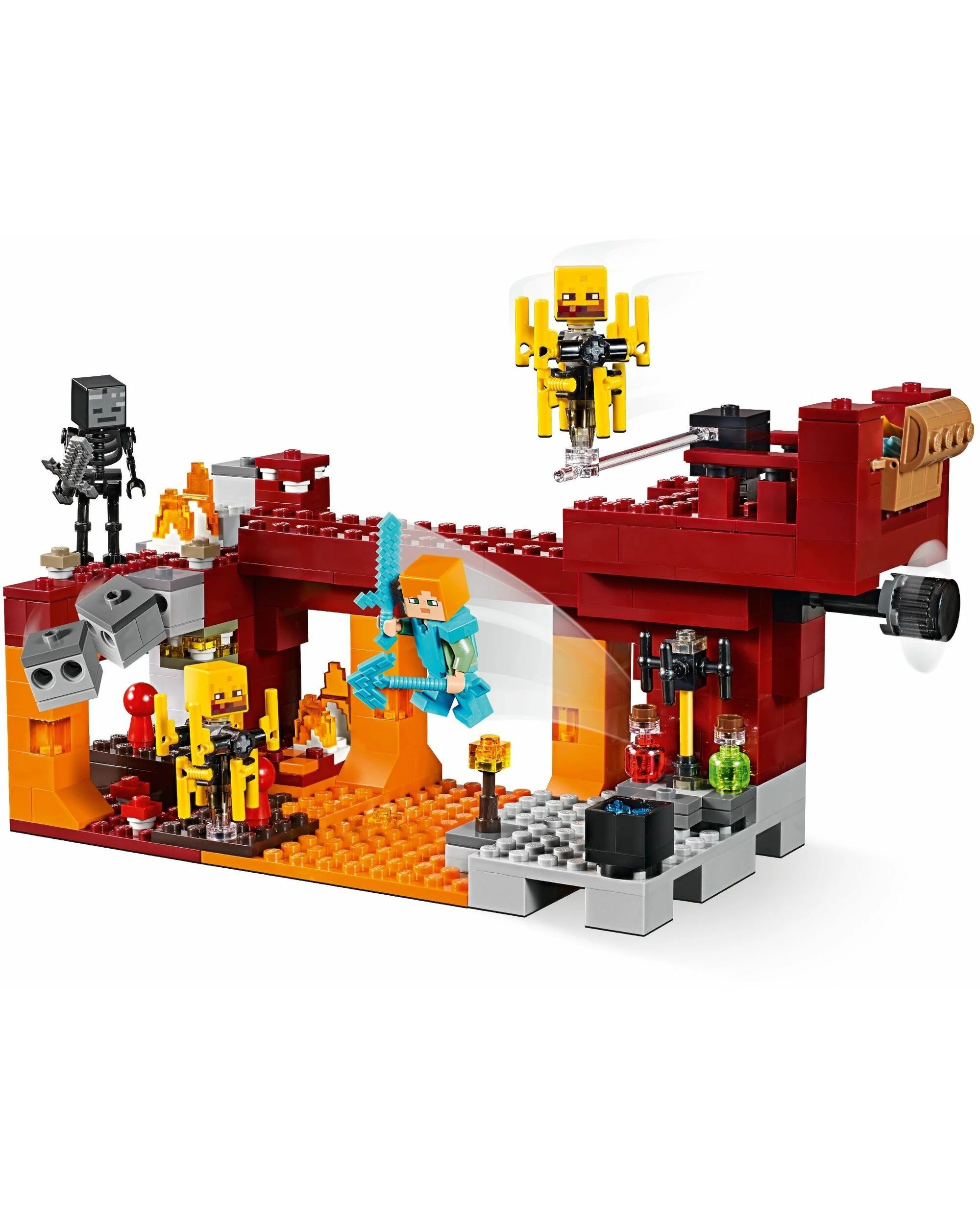 1 LEGO 21154 Minecraft The Blaze Bridge Set, 1 of 2