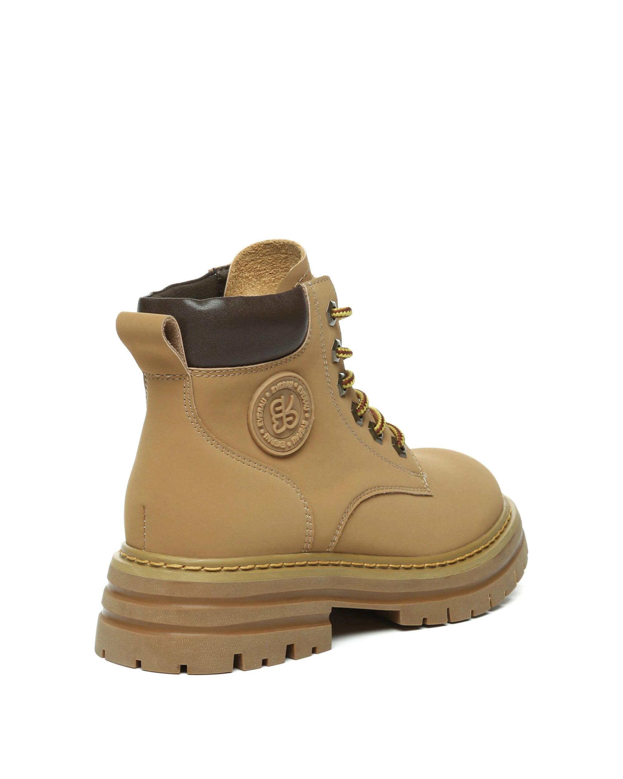 3 Everau Unisex Stephanie Boots CHESTNUT, 3 of 5