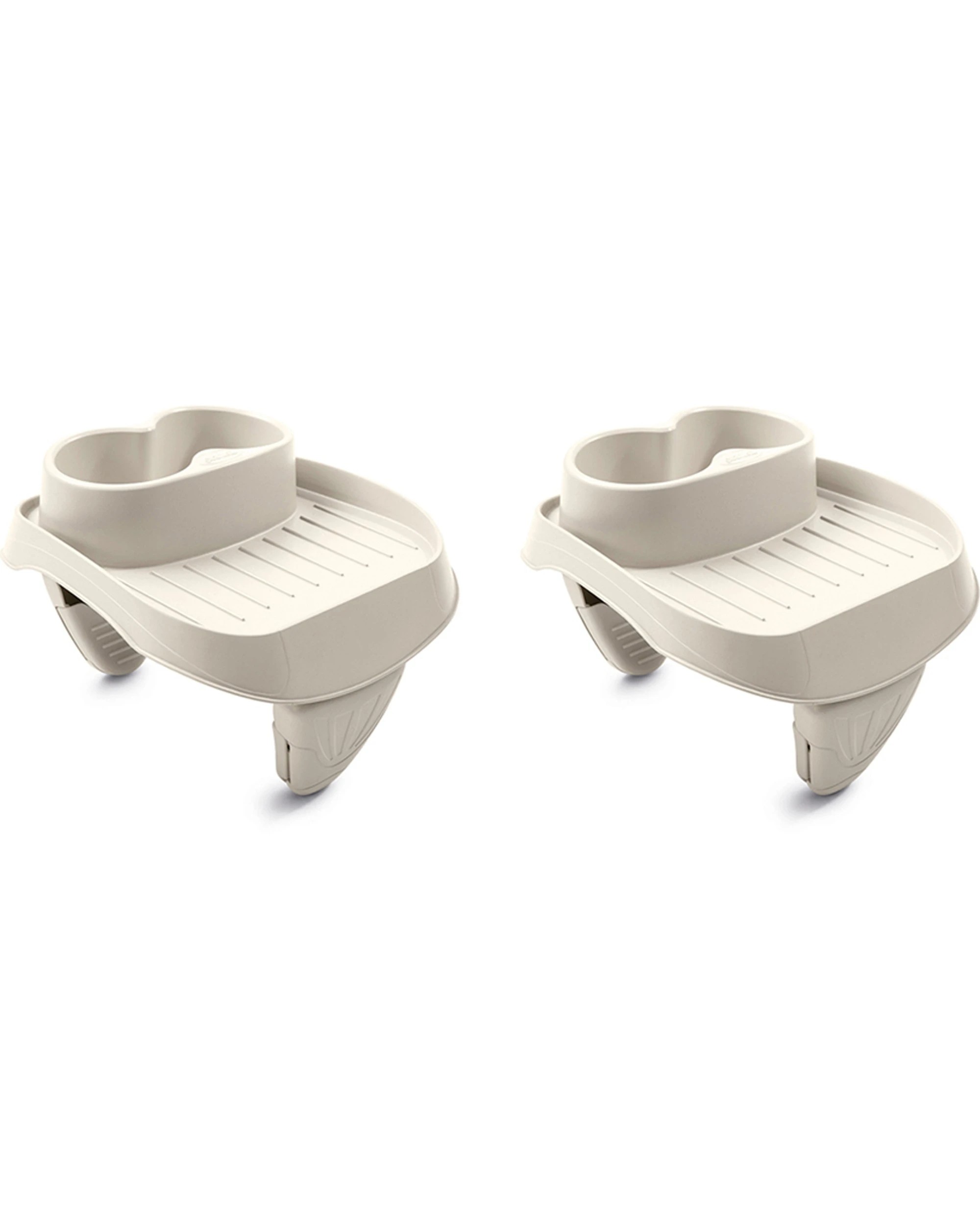 1 Intex 2PK Tray Cup Holder For PureSpa Inflatable Hot Tub - Beige, 1 of 6