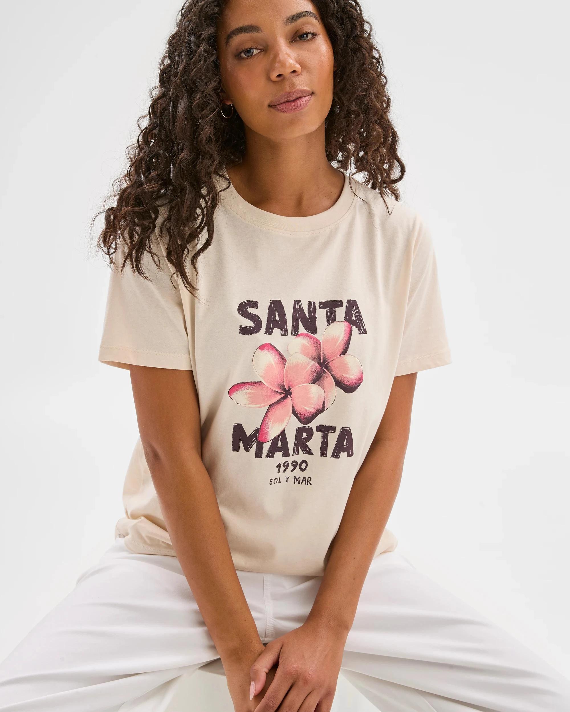 6 Target Australian Cotton Print T-Shirt OATMEAL SANTA MARTA, 6 of 6