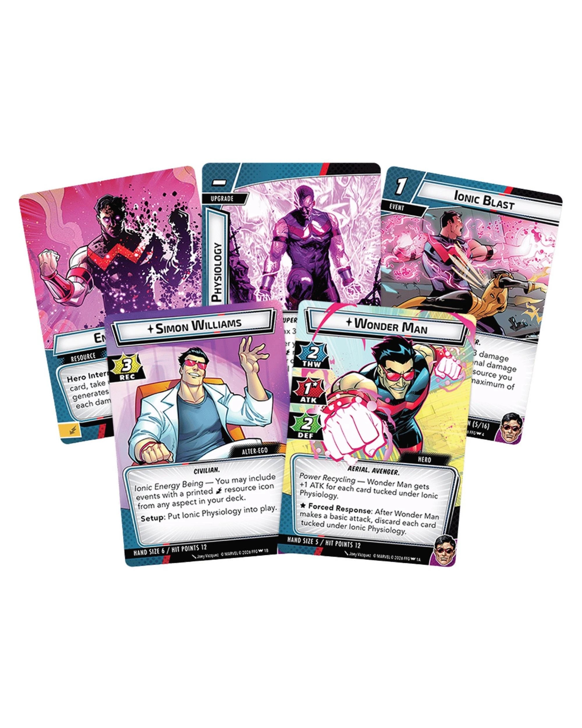 3 Marvel Champions: The Card Game Wonder Man Hero Pack, 3 of 4
