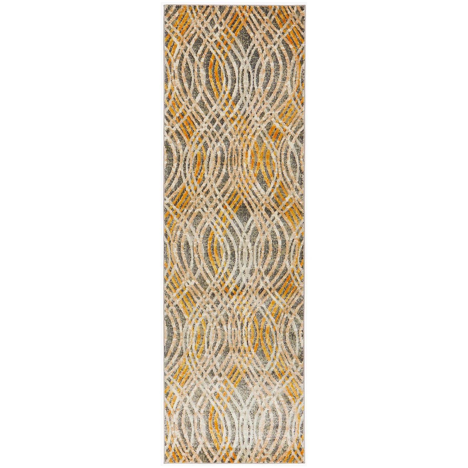 2 Common Ground Rugs Wonderland 300x80cm - Medium Runner Power Loomed Pet Friendly Rug - Brown, 2 of 9