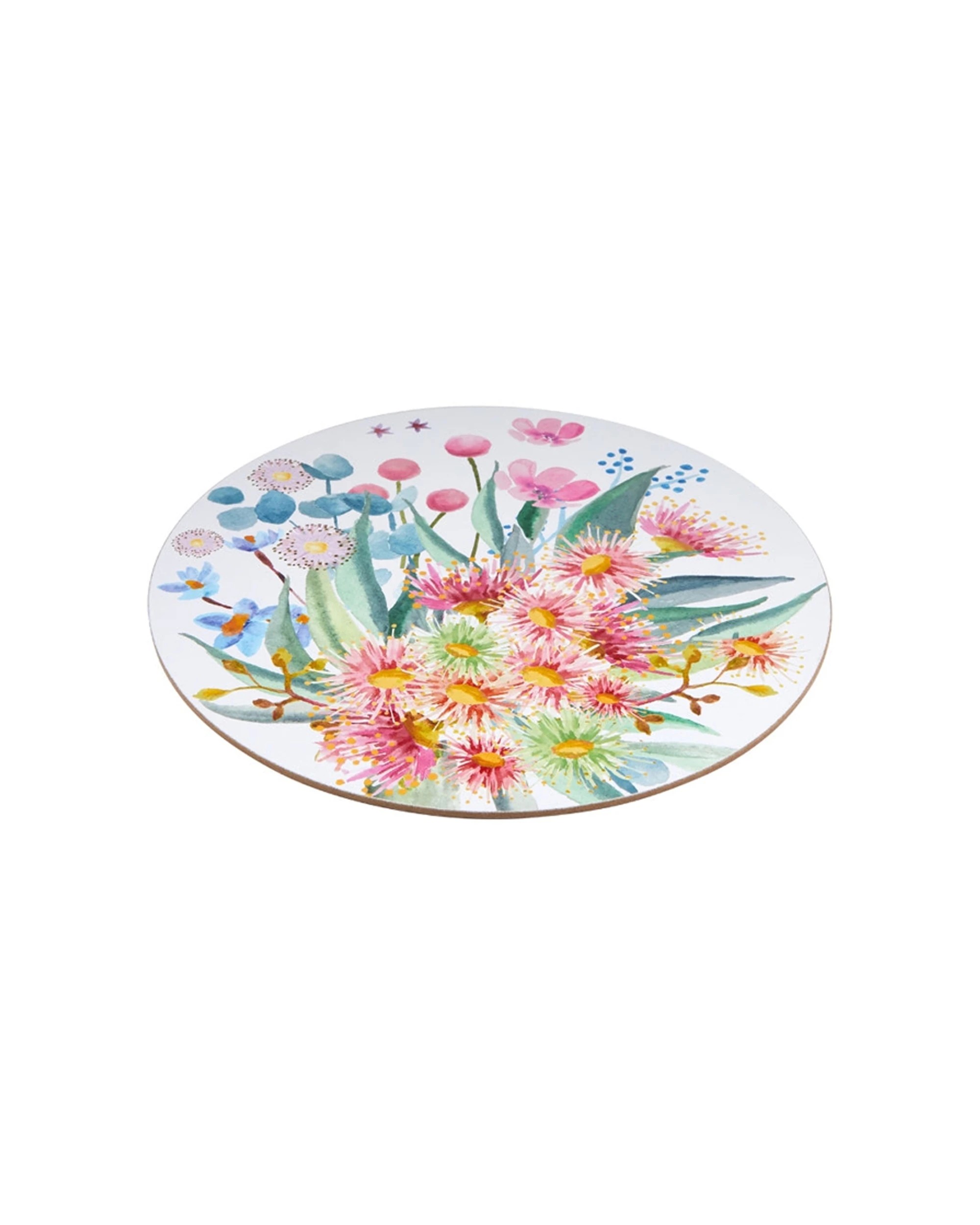 1 Maxwell & Williams 4PK Royal Botanic Gardens Placemat 32cm Round Eucalyptus - Multi, 1 of 1