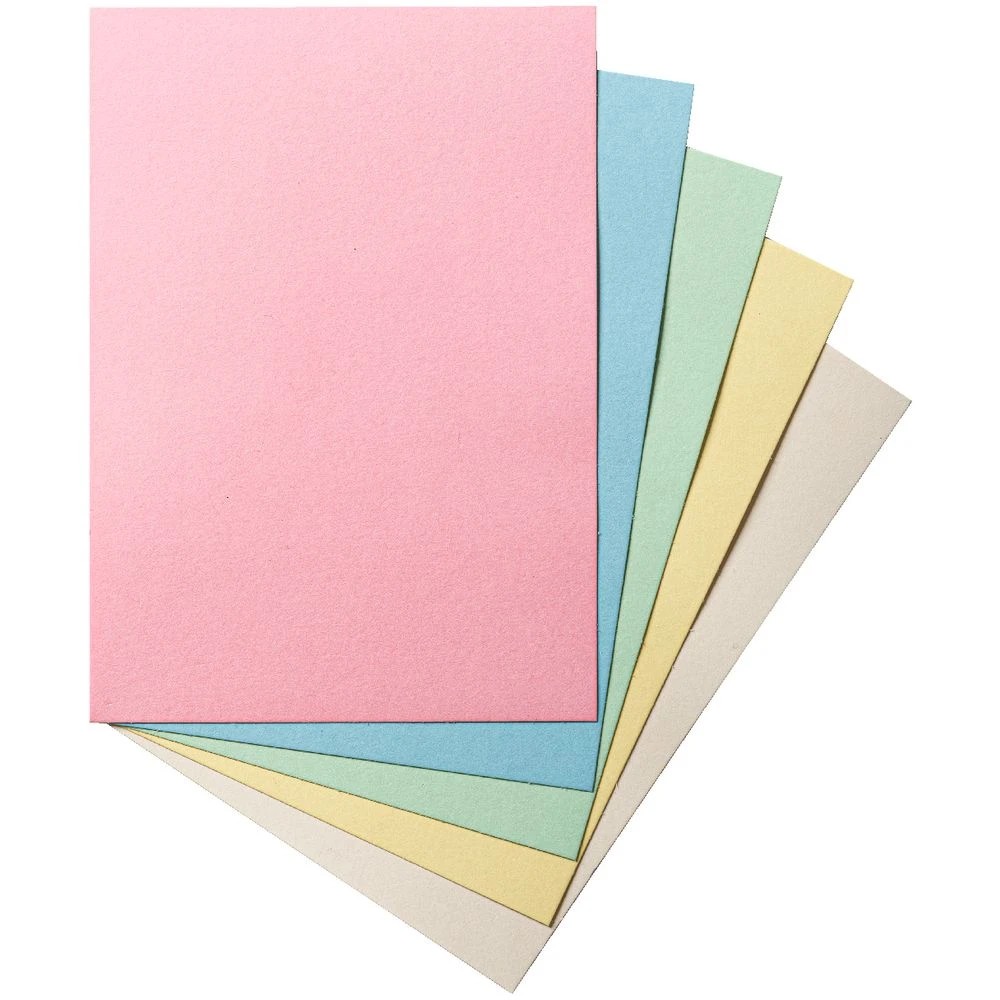 3 Quill A5 210gsm Board Pastel Assorted 25 Pack, 3 of 3