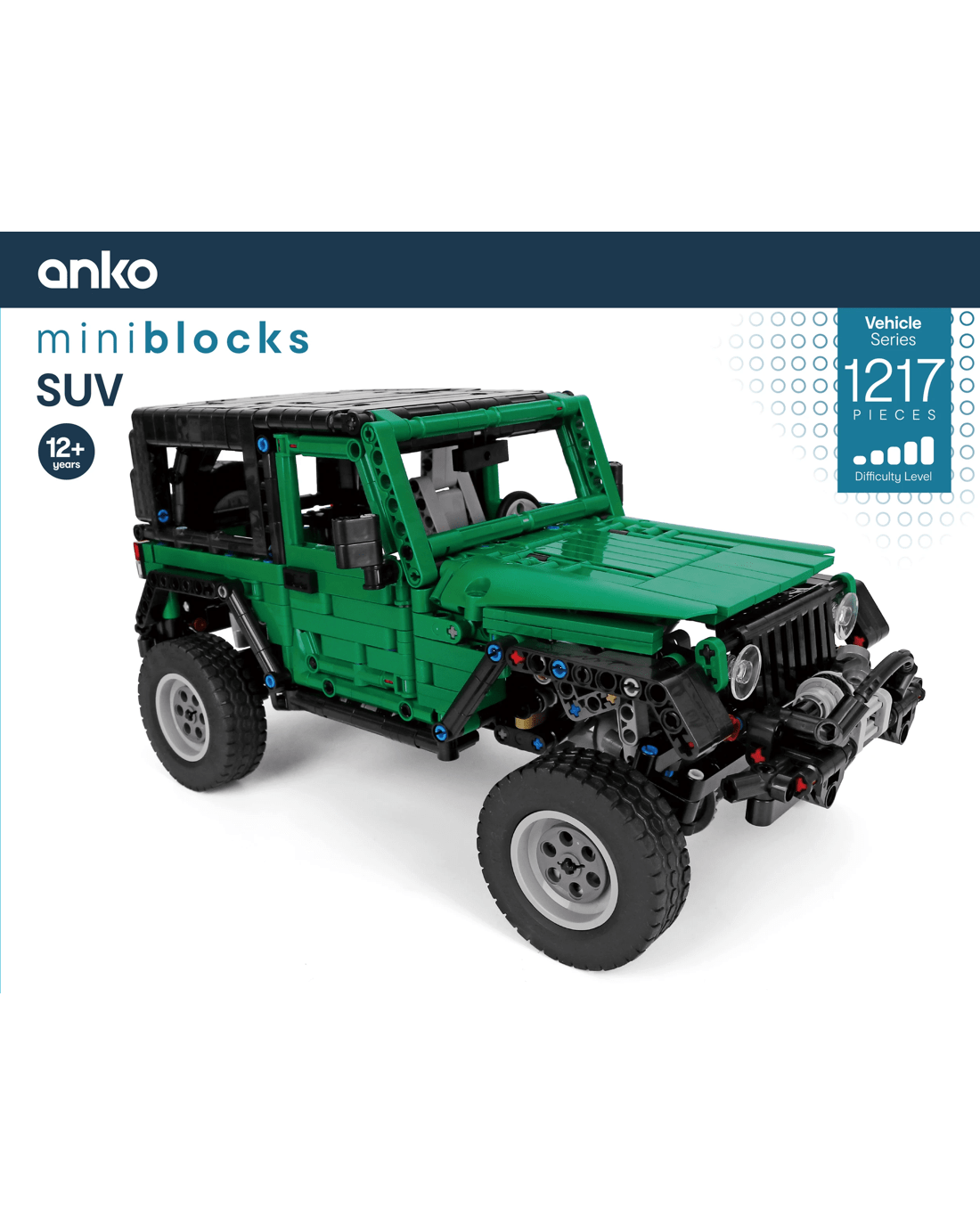 1 1217 Piece Mini Blocks Vehicle Series: SUV, 1 of 3