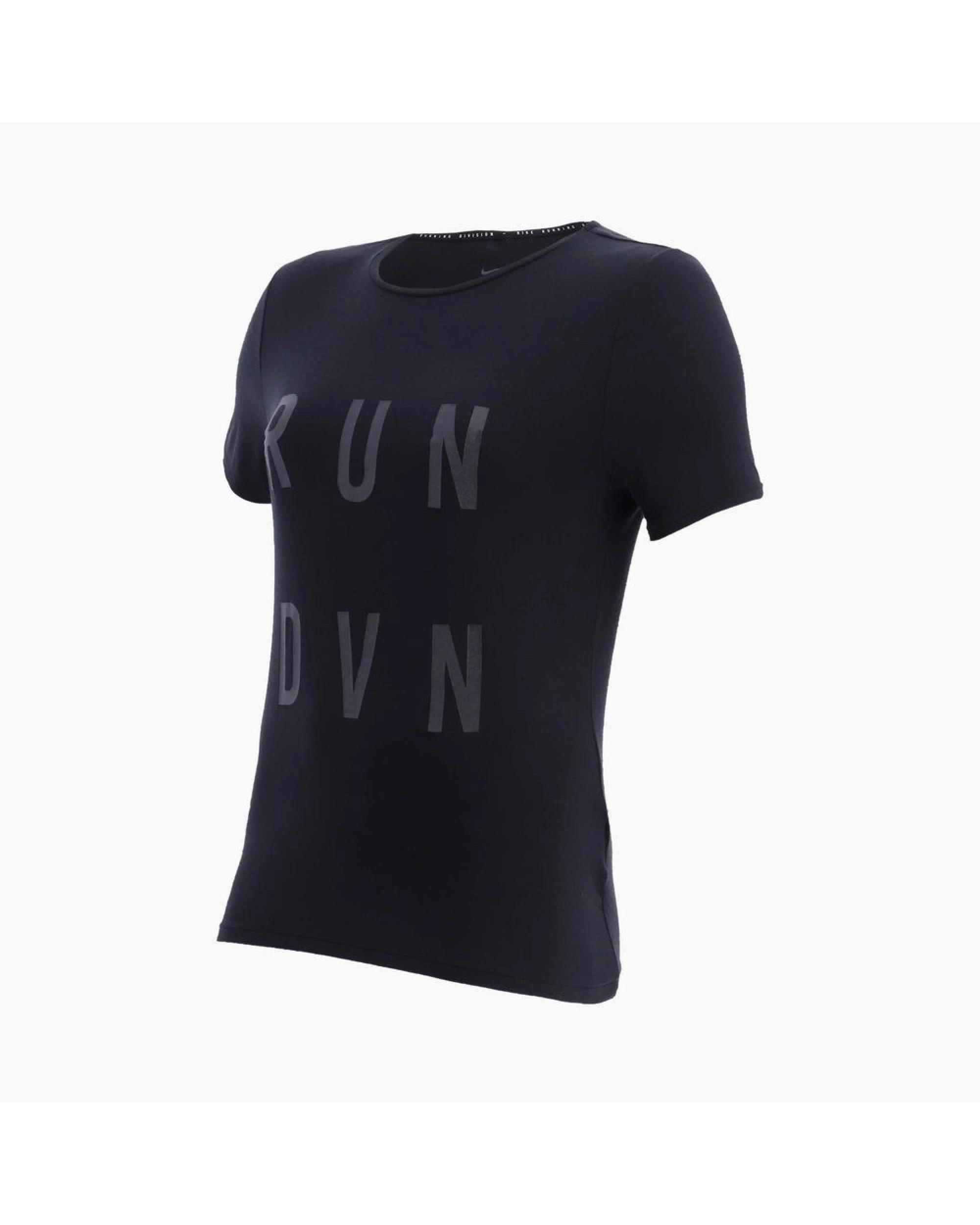 1 Nike Womens Run Division City Sleek Short Sleeve Top , 1 of 6