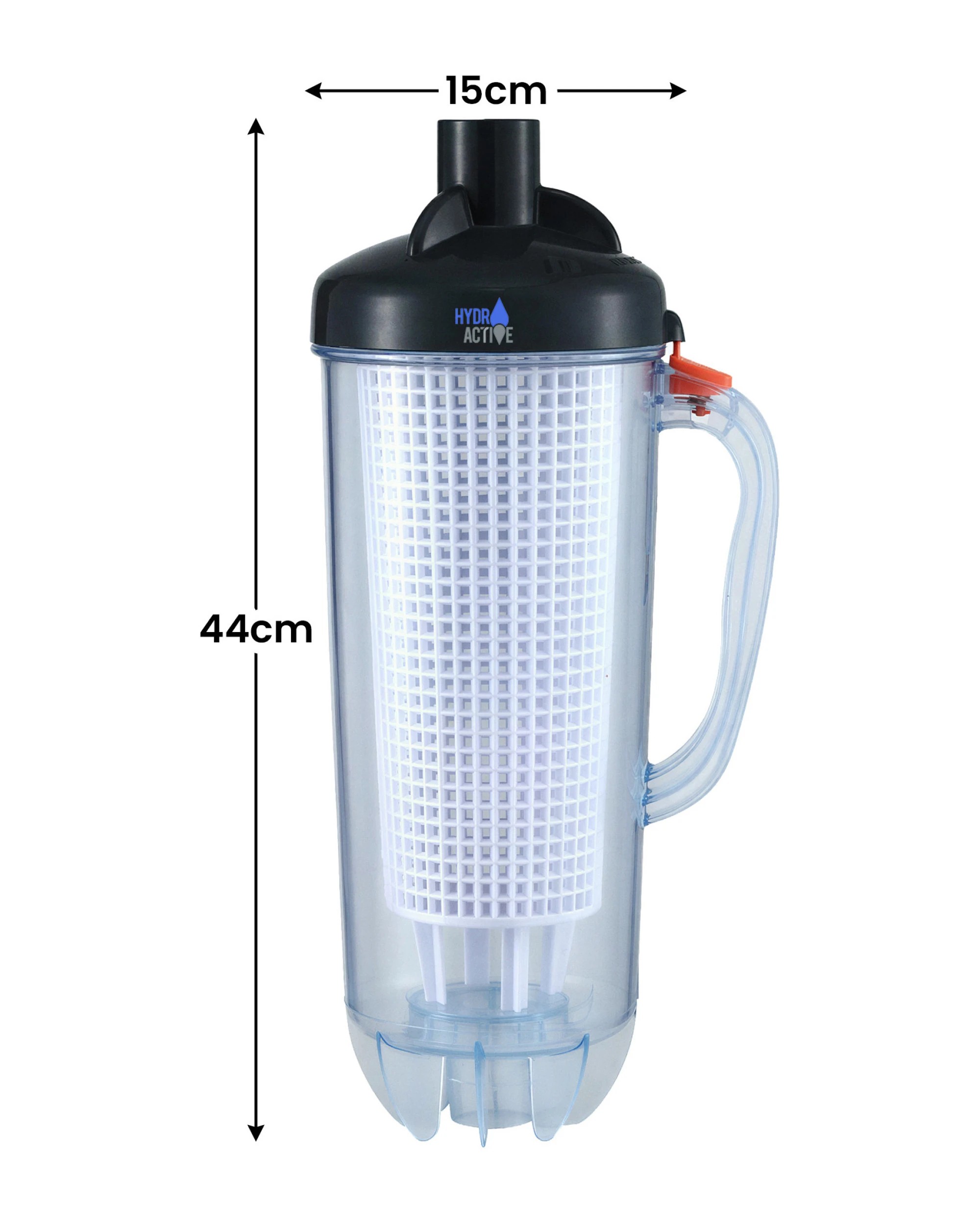 3 HydroActive Pool Leaf Canister Inline Debris Catcher for Suction Cleaners - Black, 3 of 8