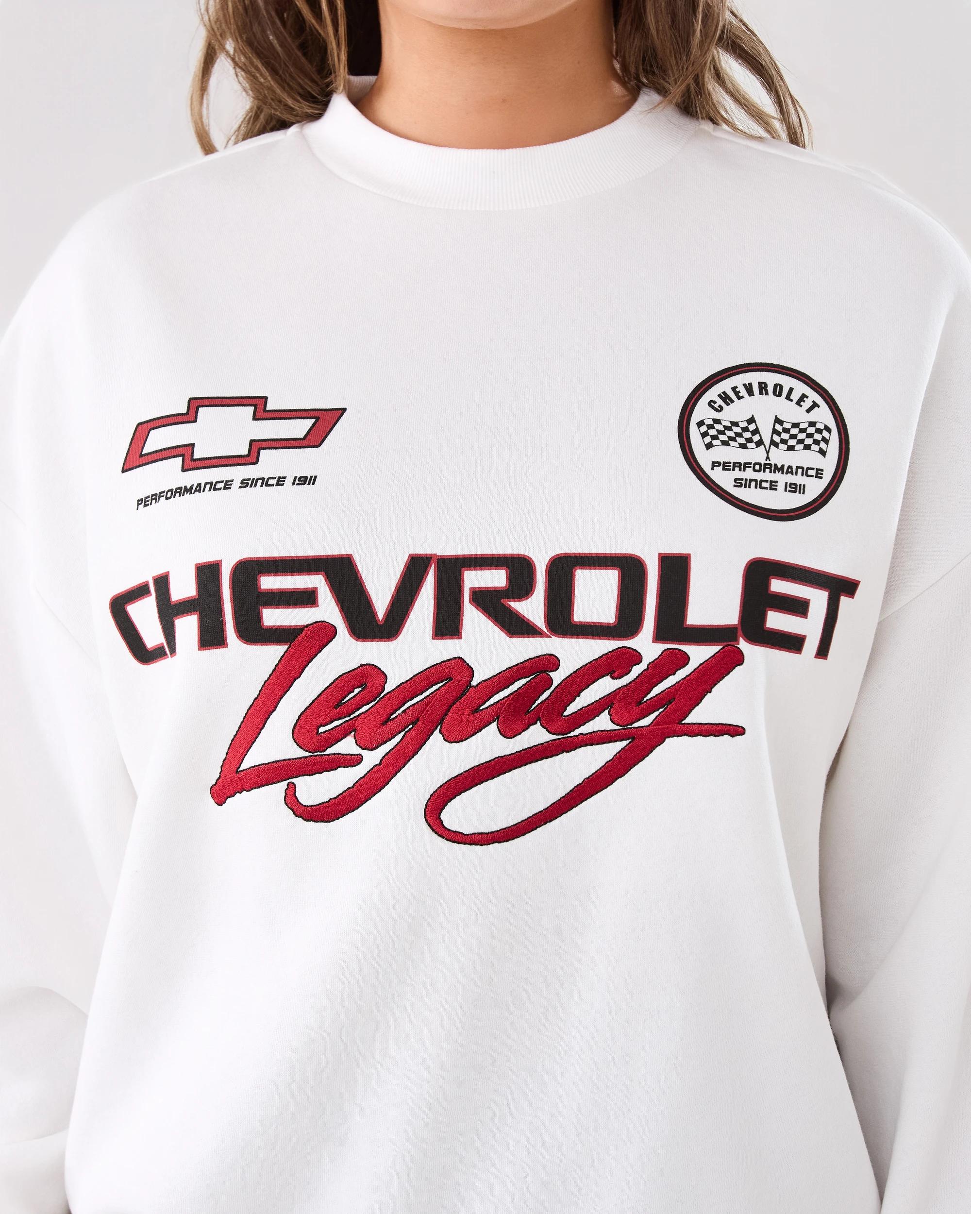 5 Chevrolet License Long Sleeve Sweatshirt Chevrolet, 5 of 9
